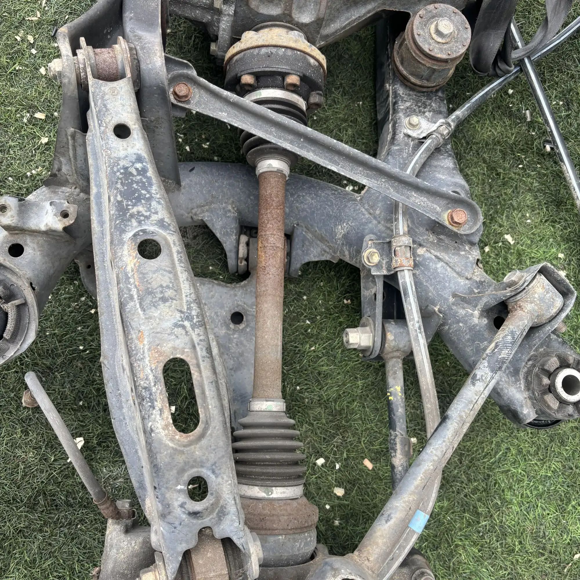 597 Балка заднего моста Toyota Mark II JZX110 1JZ-FSE 2002, 45000 рублей, Невинномысск