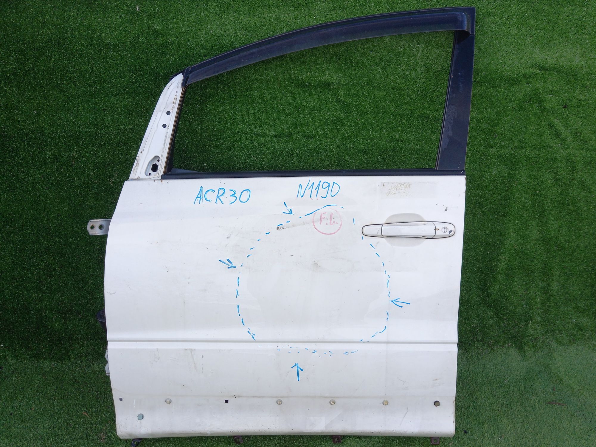 1190 дверь F/L на TOYOTA ESTIMA ACR30, 9500 рублей, Невинномысск