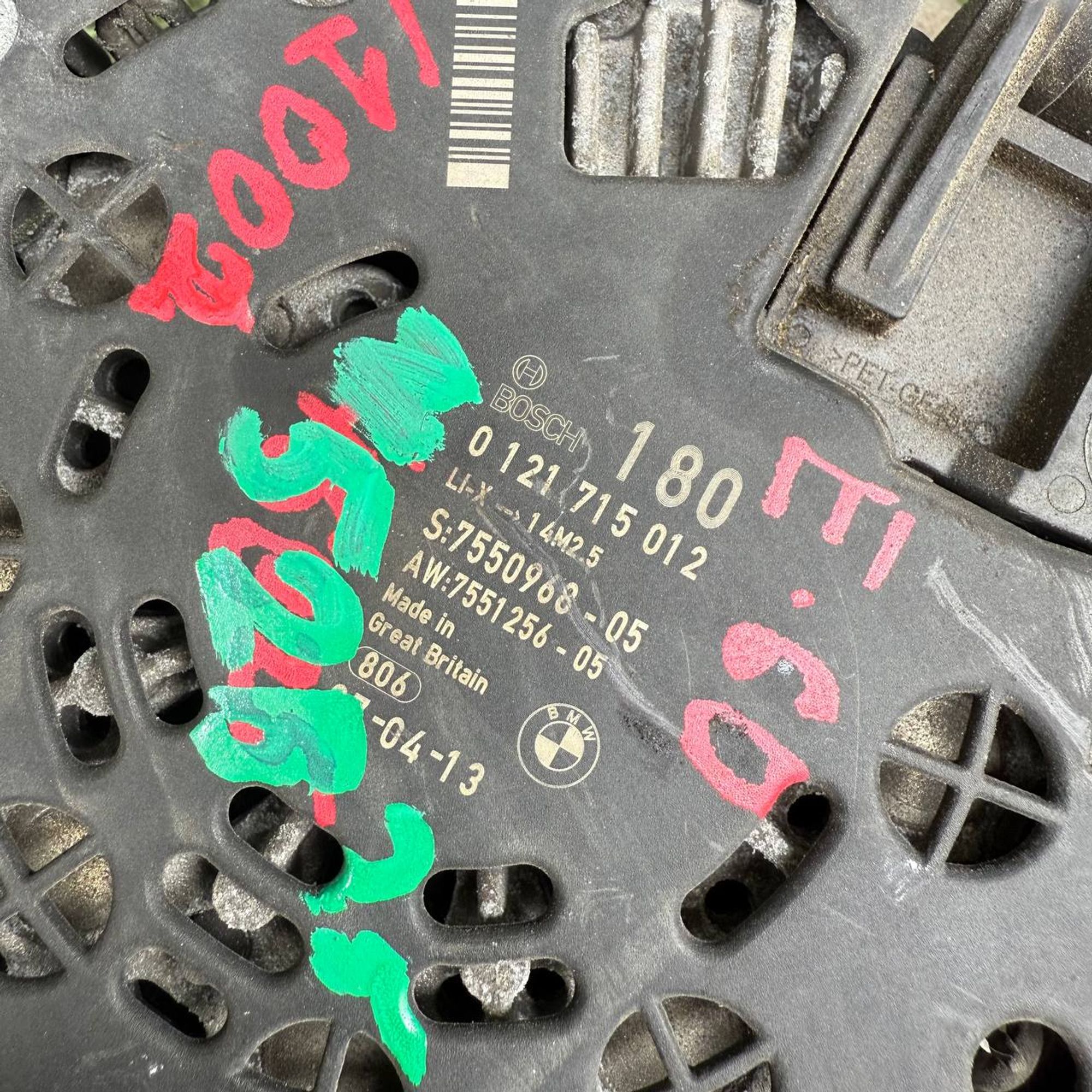 1002 Генератор BMW N52B25, 22000 рублей, Невинномысск