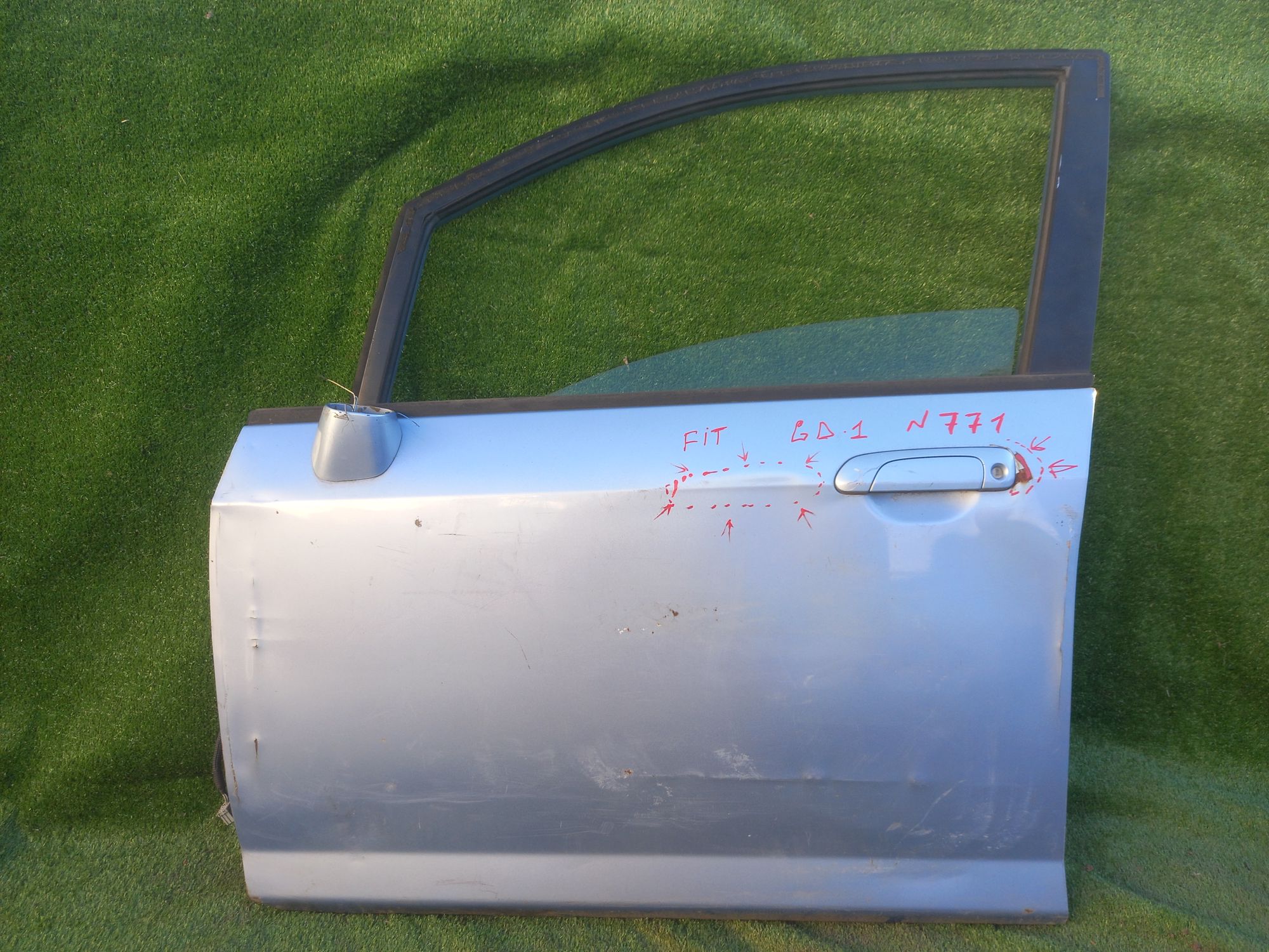 771 дверь на HONDA FIT GD1, 5000 рублей, Невинномысск