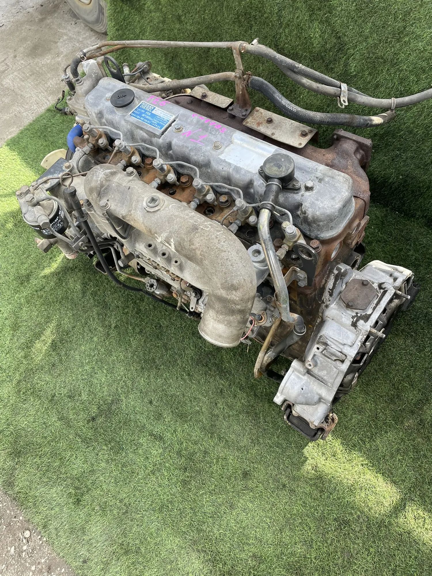 1 Двигатель в сборе Nissan Disiel FE6, 500000 рублей, Невинномысск