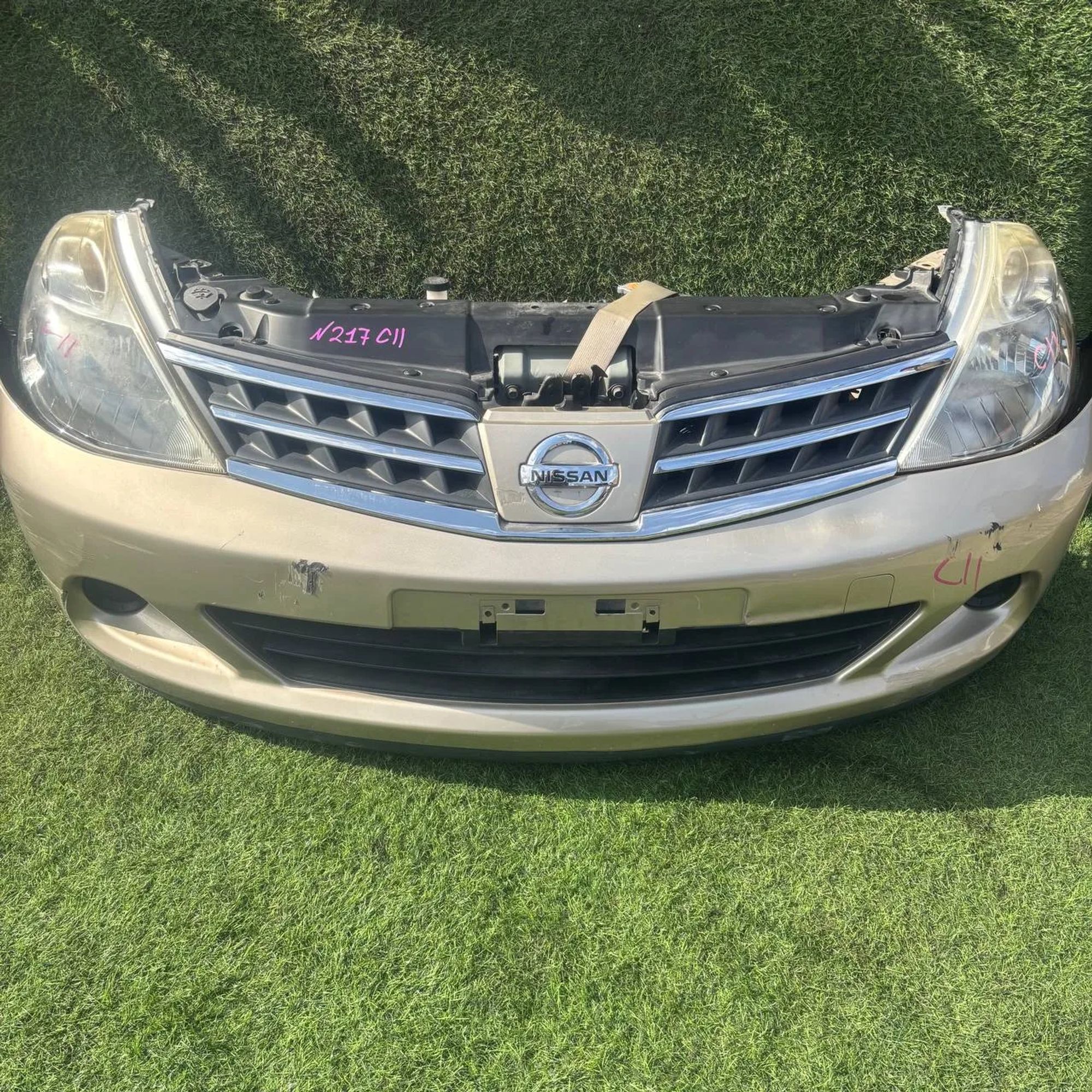 217 Бампер передний Nissan Tiida C11 Хетчбек, 12000 рублей, Невинномысск