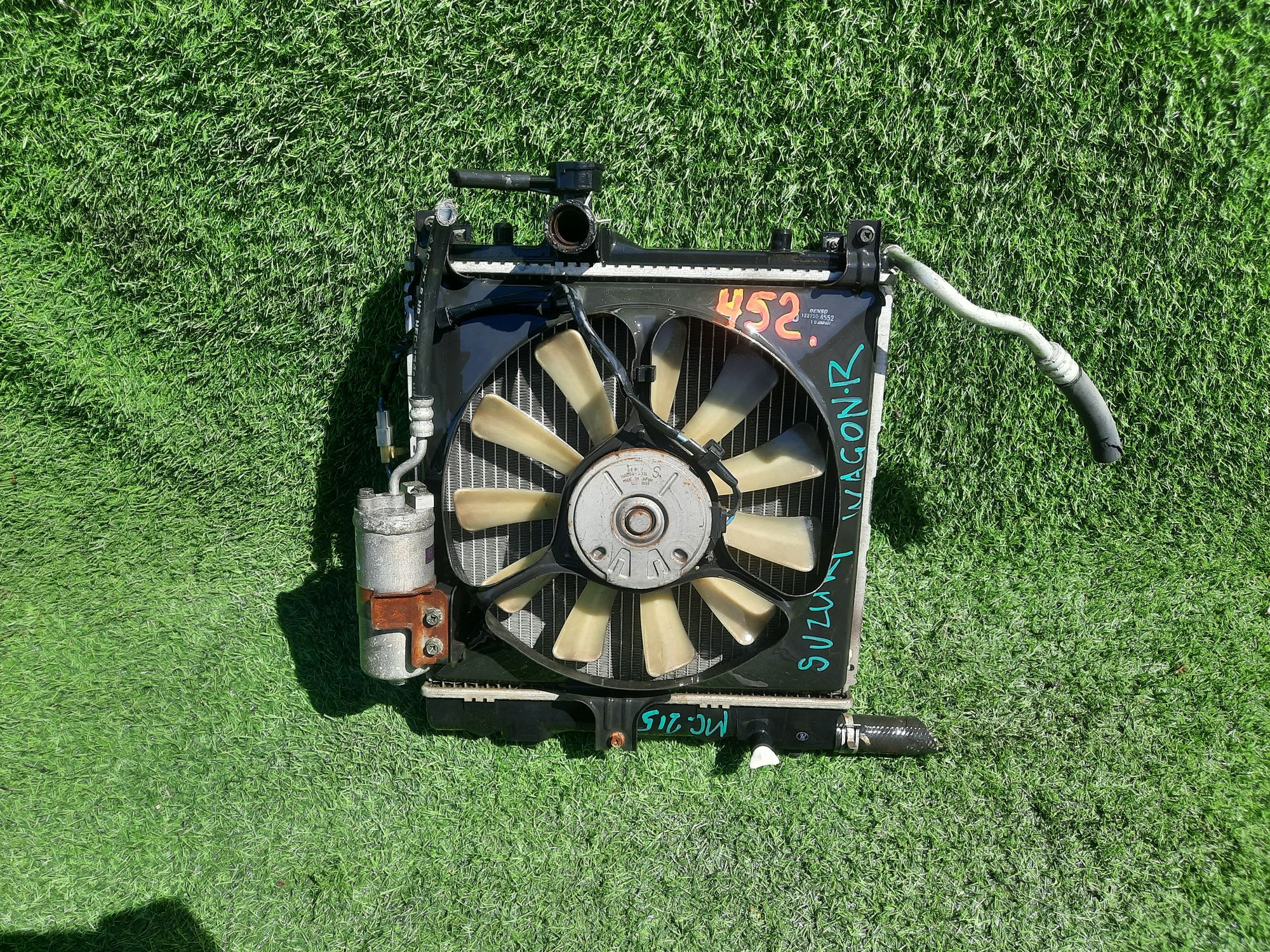 452 радиатор основной двс  SUZUKI WAGON MC21S, 5500 рублей, Невинномысск