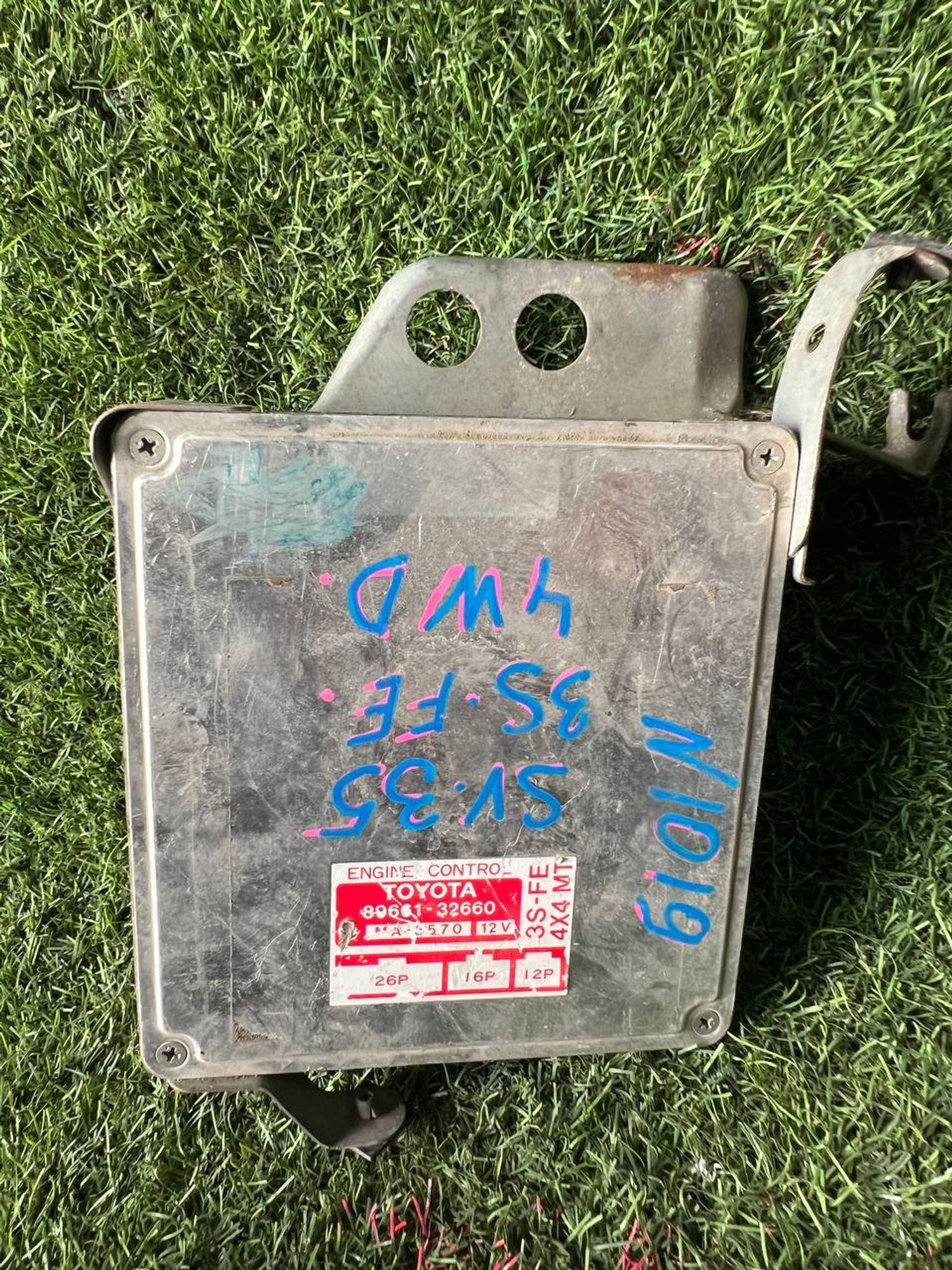 1019 Блок управления двигателем TOYOTA SV35 3SFE, 3500 рублей, Невинномысск