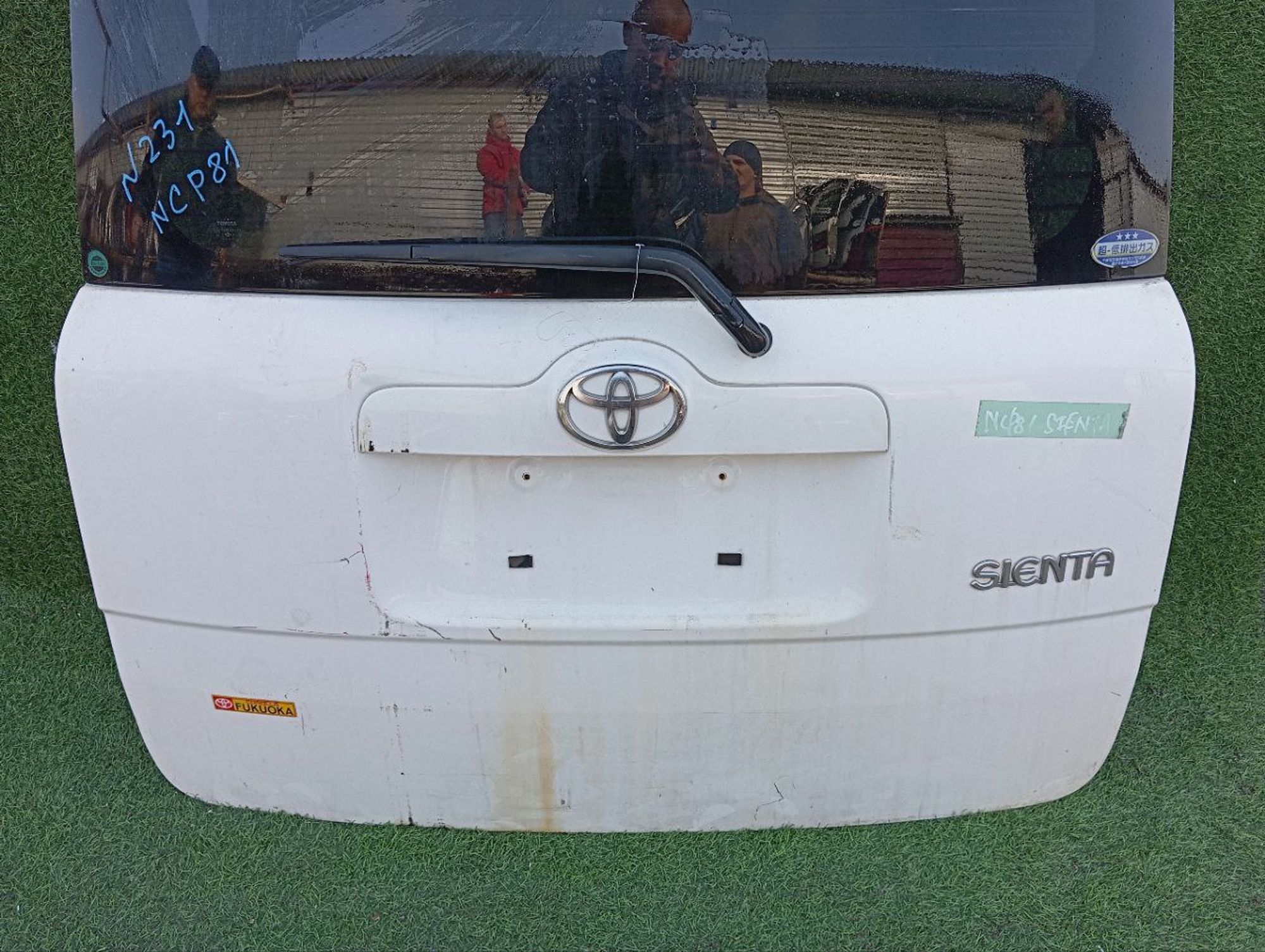 231 дверь багажника на TOYOTA SIENTA NCP81, 9500 рублей, Невинномысск