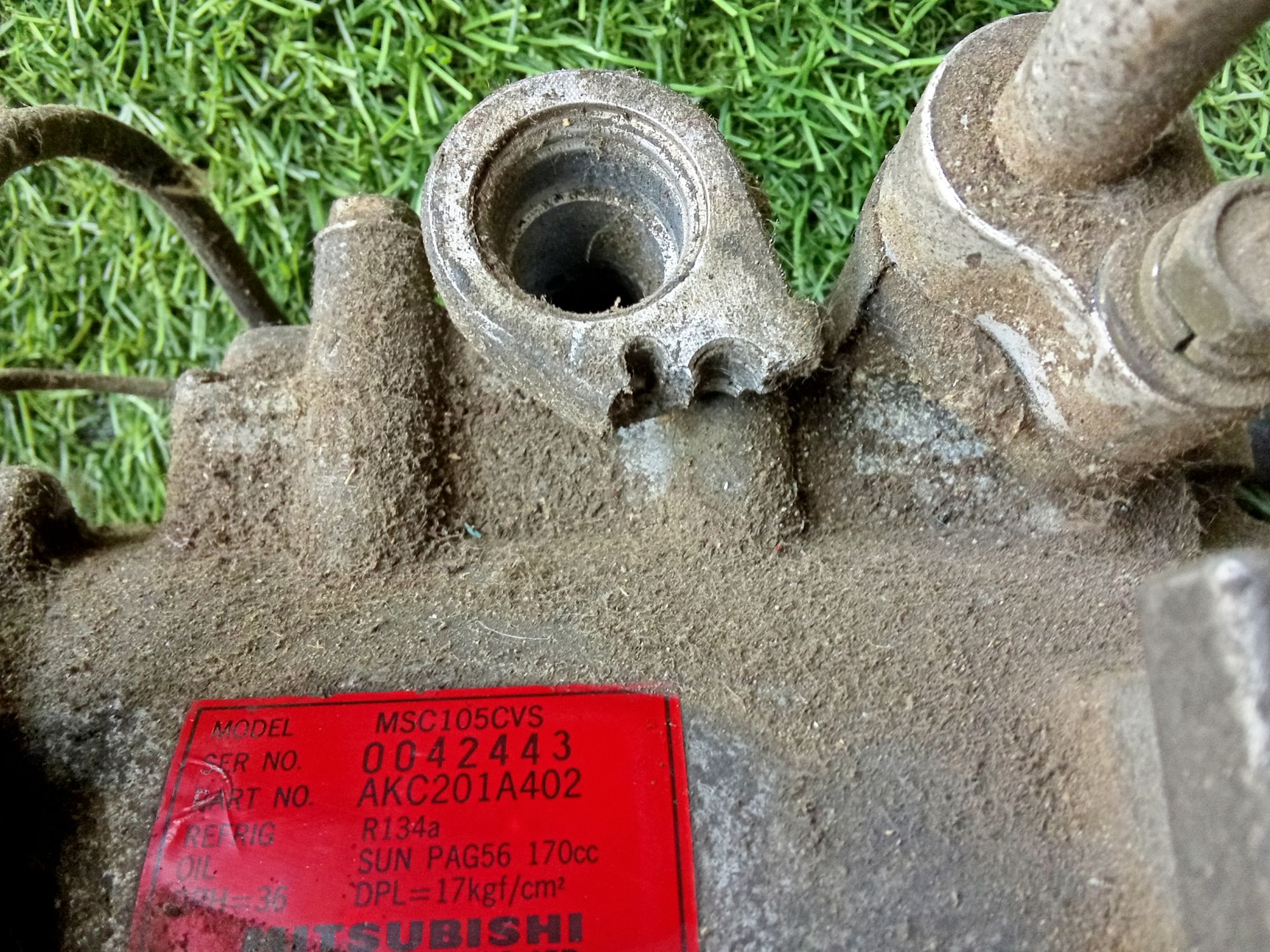 316 Компрессор кондиционера MITSUBISHI 4G93, 7500 рублей, Невинномысск