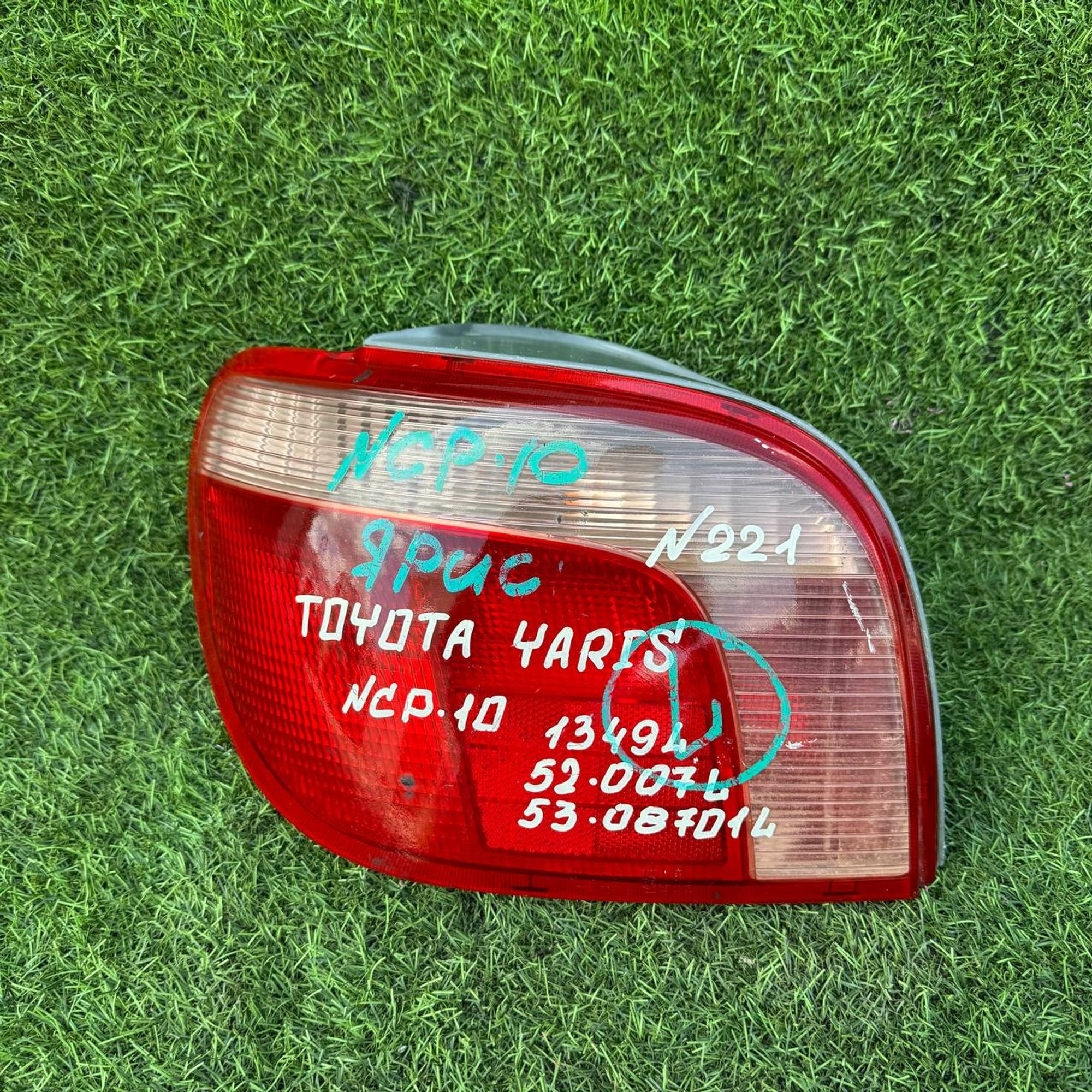 221 Фонарь задний левый TOYOTA YARIS NCP10, 4500 рублей, Невинномысск