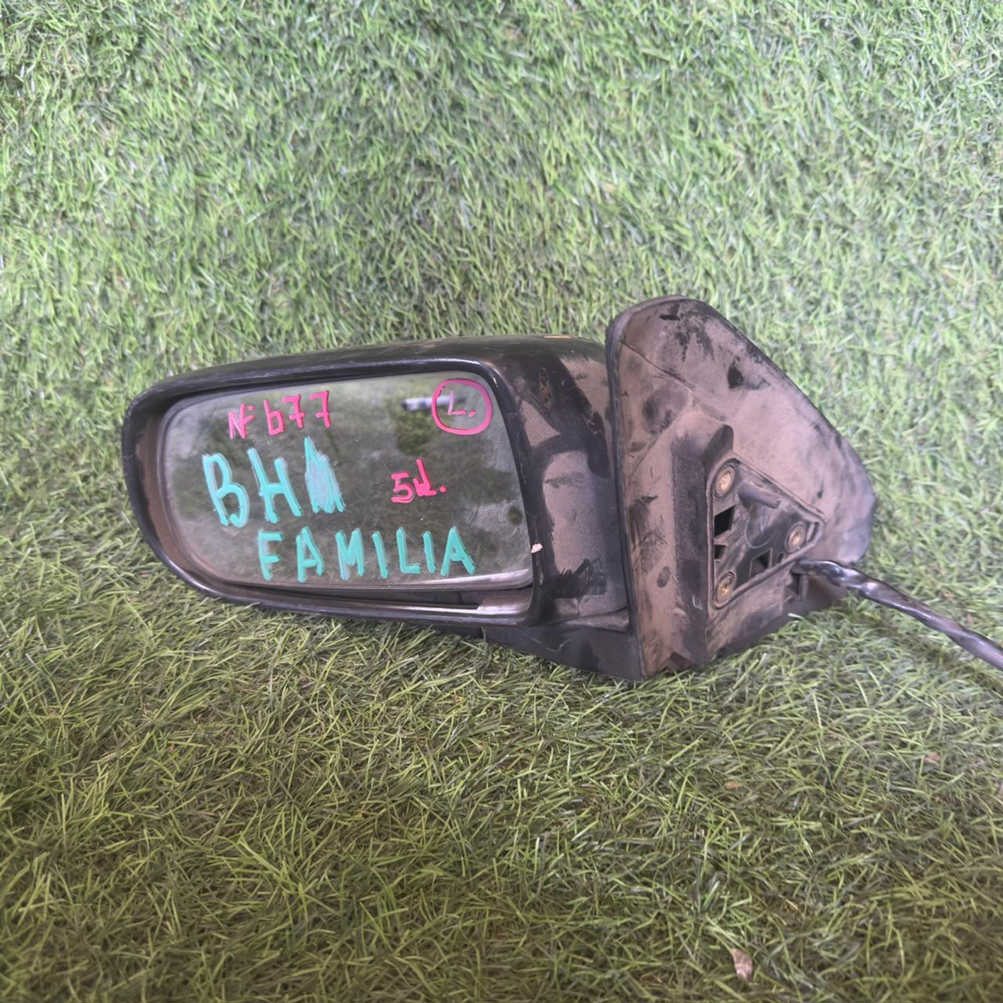 677 Зеркало боковое левое MAZDA FAMILIA BHALP, 3500 рублей, Невинномысск
