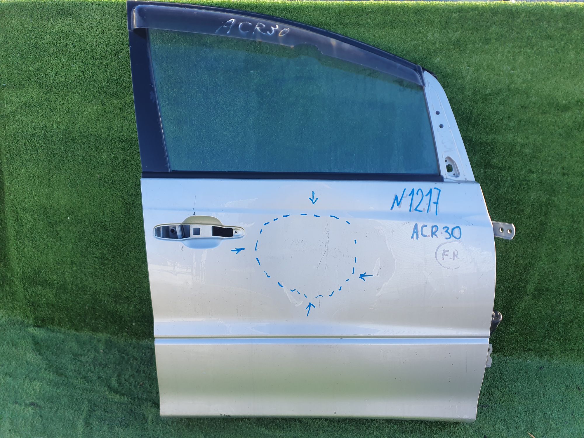 1217 дверь F/R на TOYOTA ESTIMA ACR30, 9500 рублей, Невинномысск