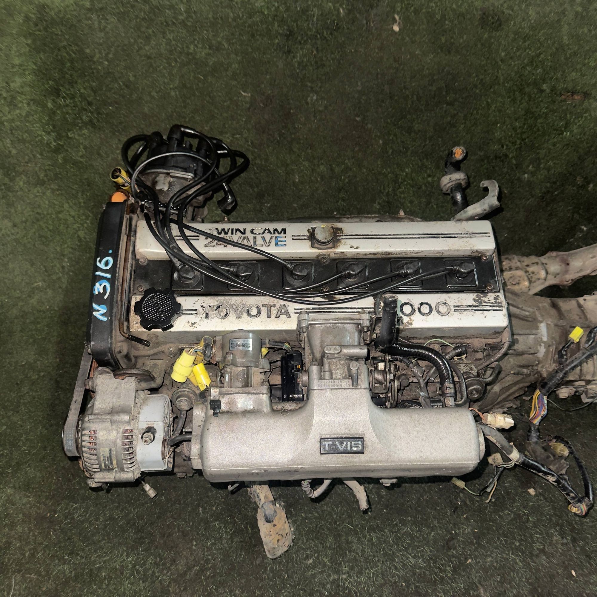 316 Двигатель TOYOTA CROWN GS121 1G-GE, 95000 рублей, Невинномысск