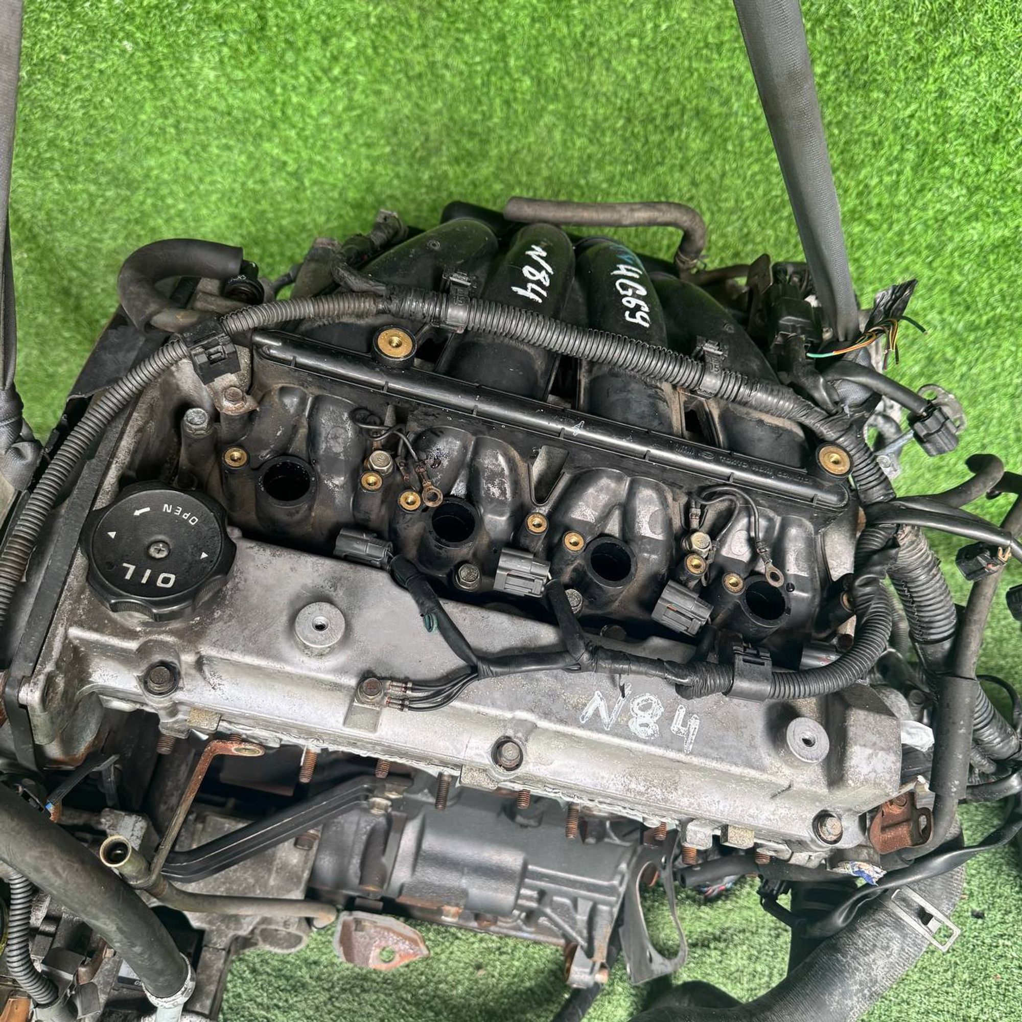 84 Двигатель  MITSUBISHI GRANDIS N96W 4G69, 120000 рублей, Невинномысск