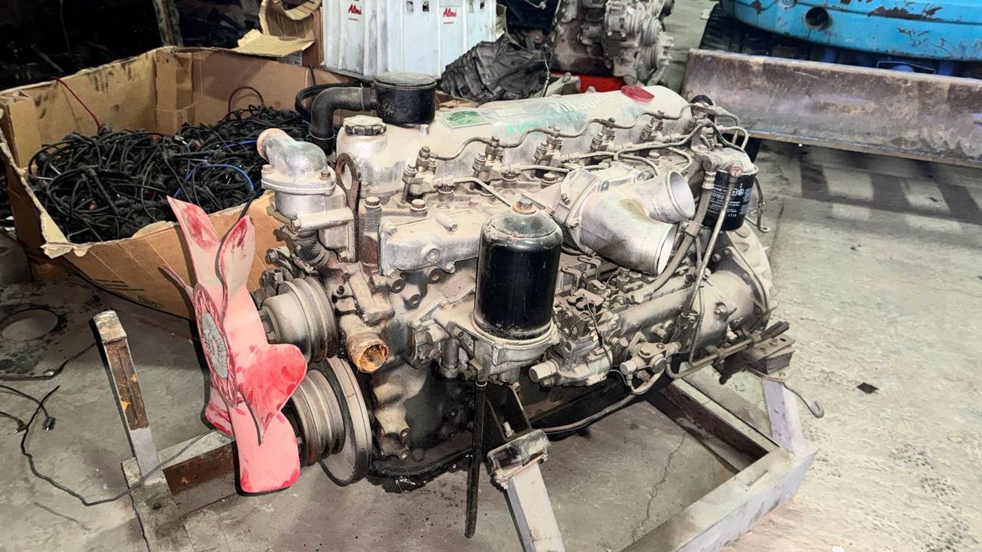 1 Двигатель 6D15 MITSUBISHI FUSO FK618, 650000 рублей, Невинномысск