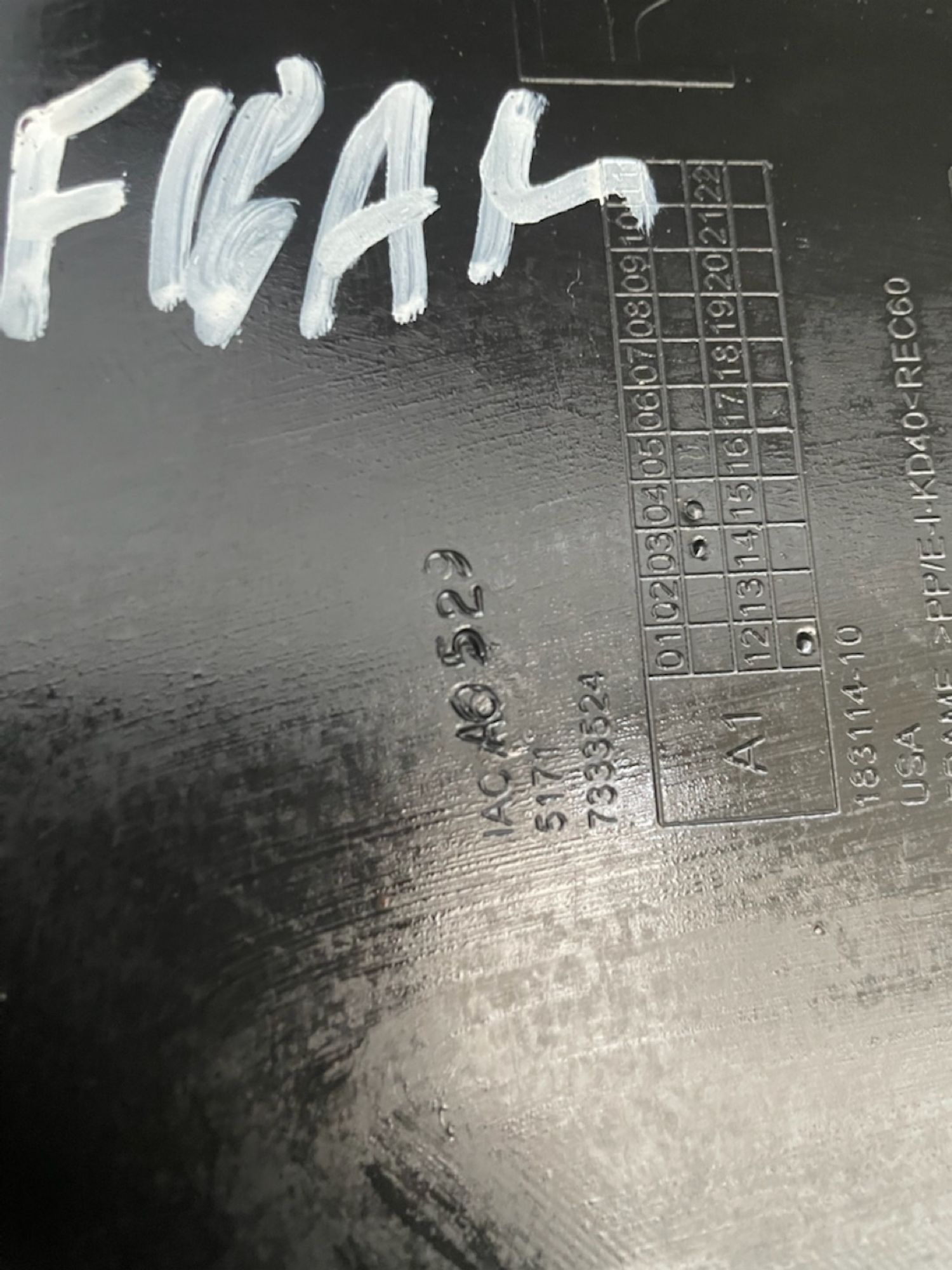 BMW X6 F16 Подкрылок передний правый, задняя часть, 6000 рублей, Краснодар