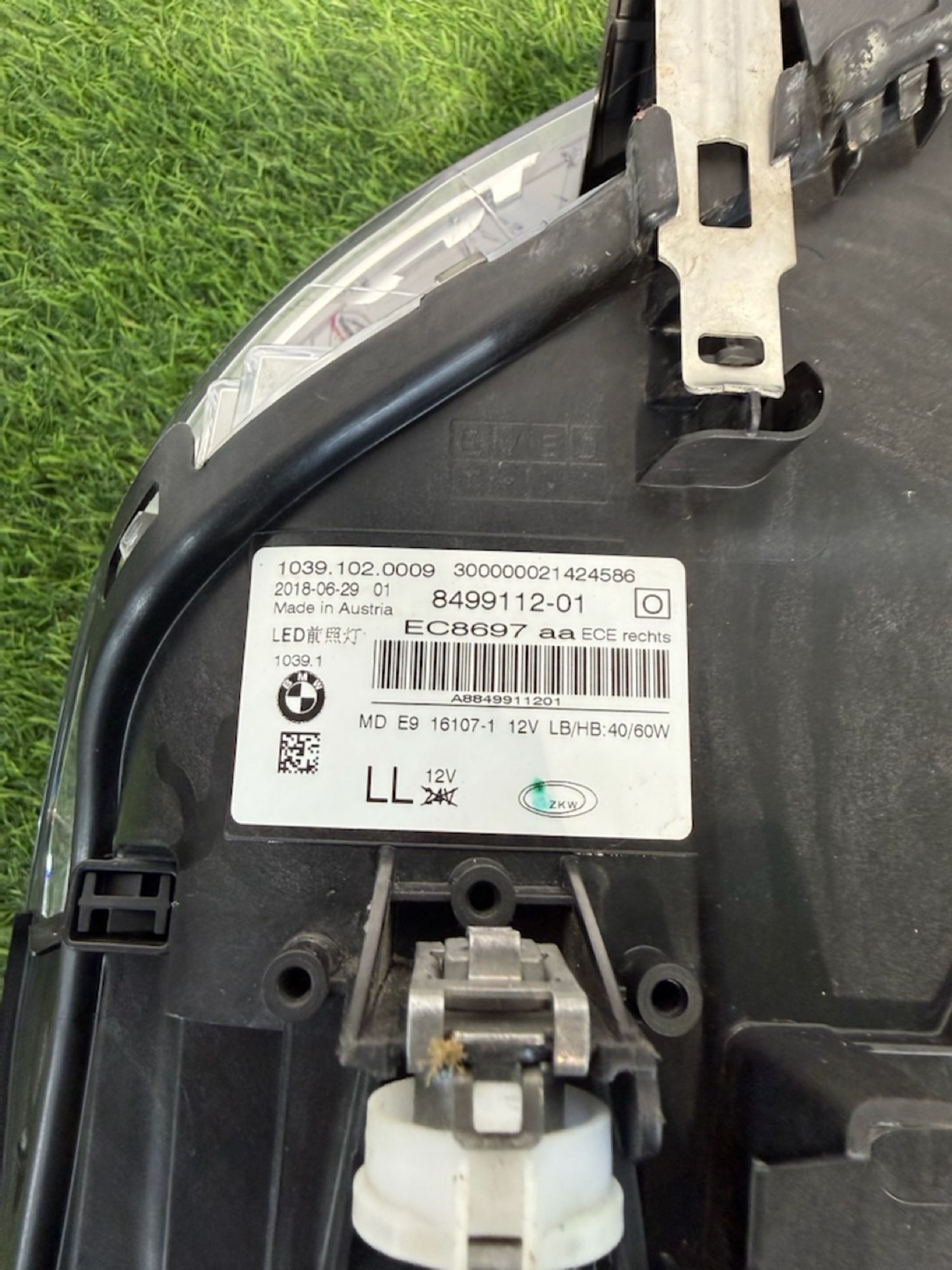 Фара правая BMW 5 G30, 25000 рублей, Краснодар