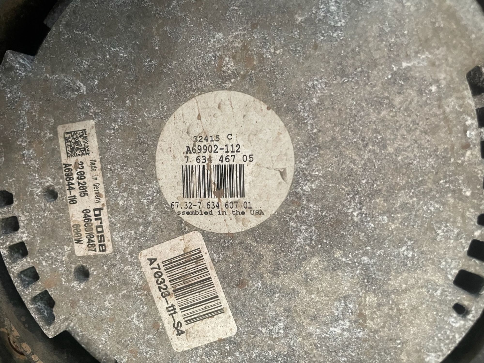 BMW X6 F16 X5 F15 Вентилятор охлаждения радиатора, 15000 рублей, Краснодар