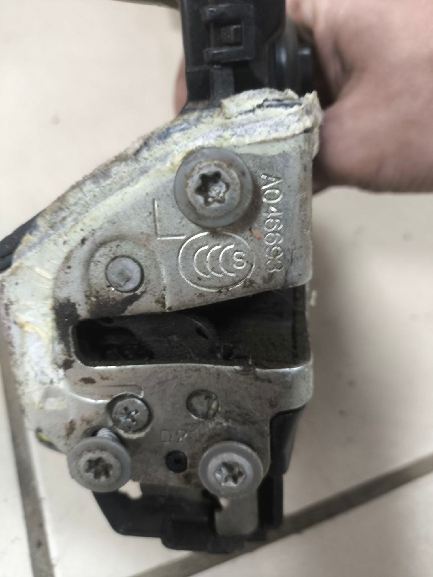 Замок передней левой двери Toyota Camry V40, 1000 рублей, Тамбов