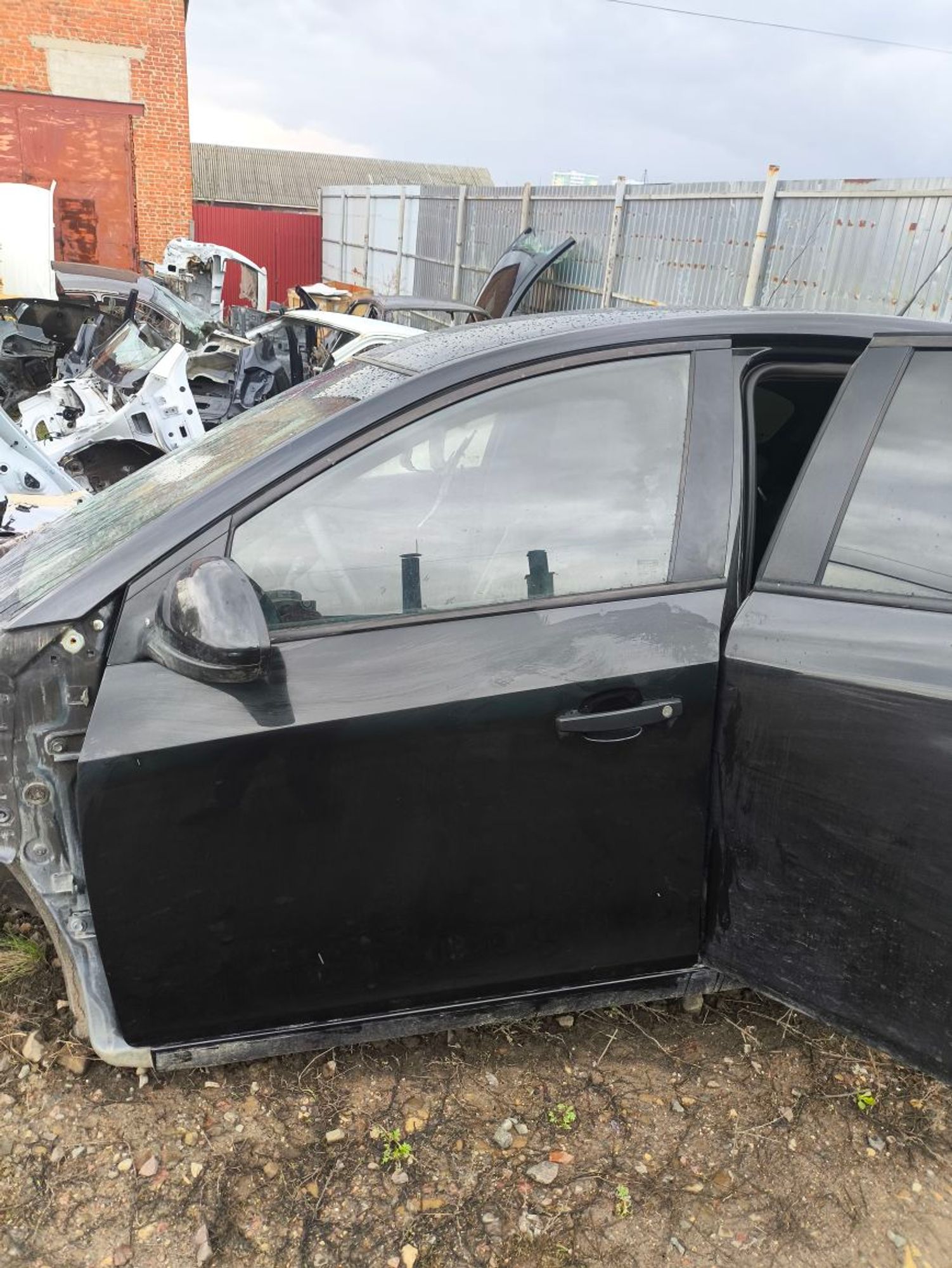 Дверь передняя левая Chevrolet Cruze J300 черный, 32000 рублей, Тамбов