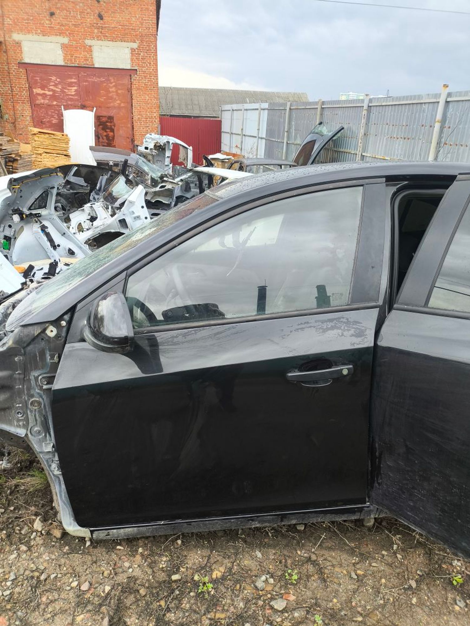 Дверь передняя левая Chevrolet Cruze J300 черный, 32000 рублей, Тамбов