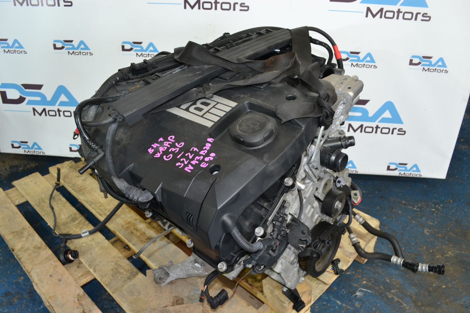 Двигатель N43B20A идеал BMW 3 E90 53т.км из Японии, 190000 рублей, Кореновск