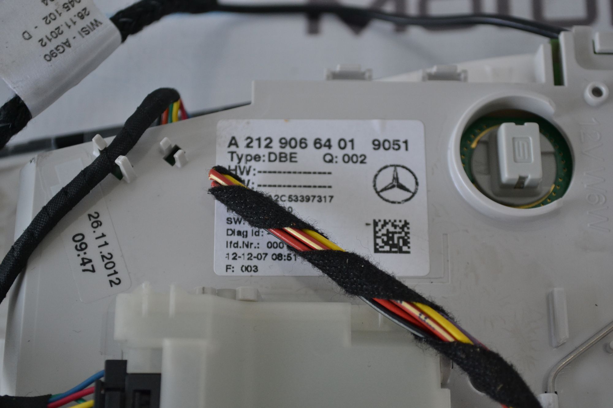 Плафон освещения салона Mercedes W212/W218 из Японии, 2900 рублей, Кореновск