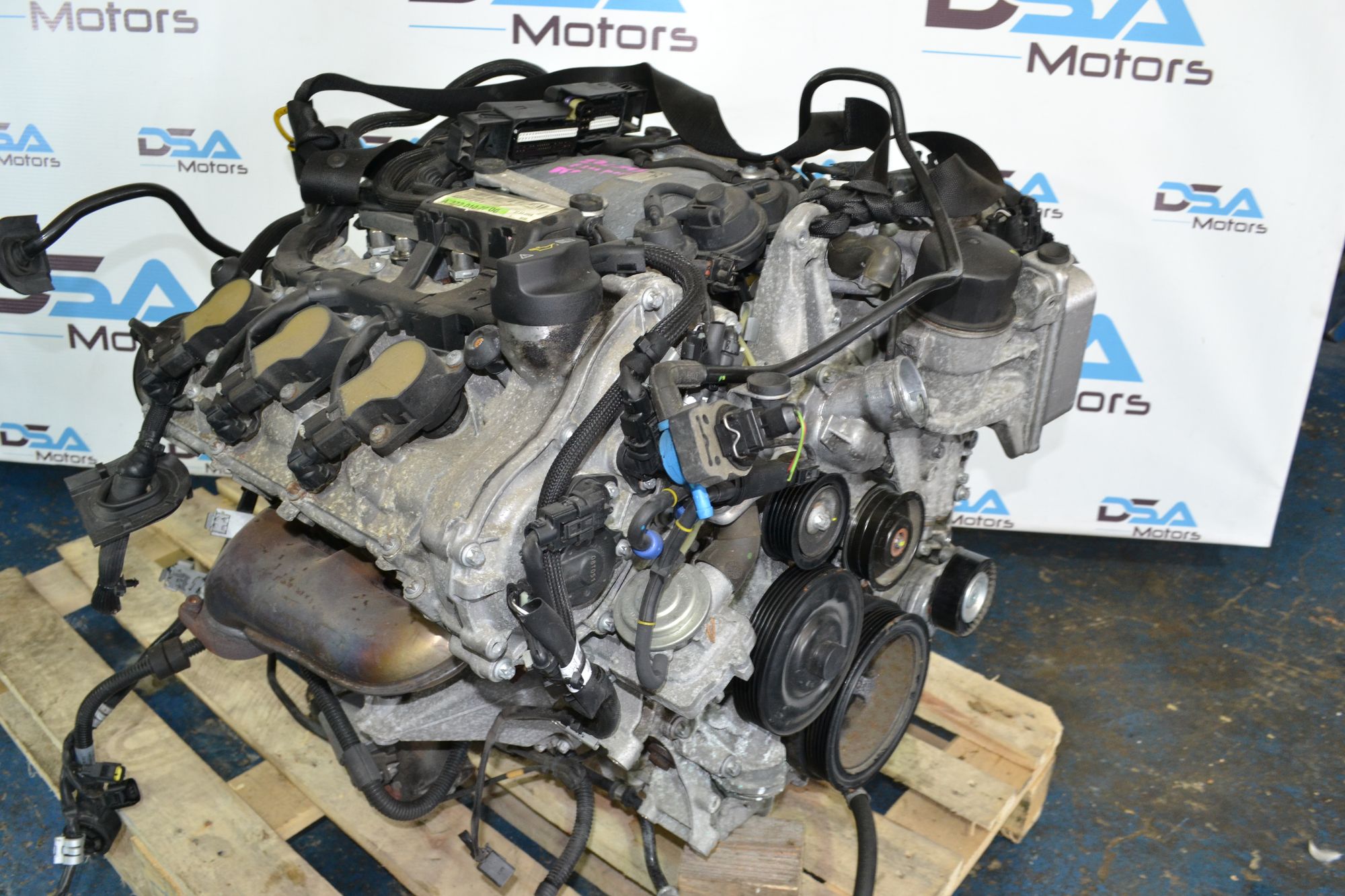 Двигатель M272.943 Mercedes W204/W211/W212/W221/W209 56 т.км из Японии, 210000 рублей, Кореновск