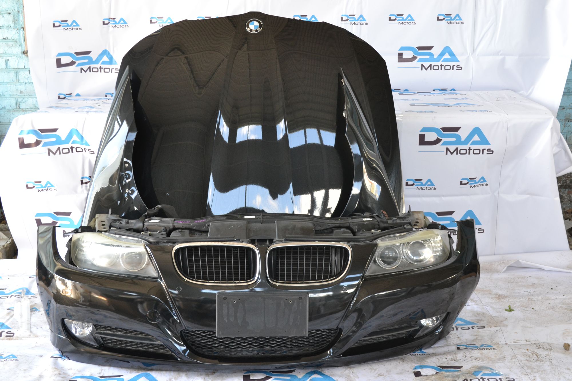 Ноускат + капот + крылья BMW 3 E90 LCI N43B20 M-tech из Японии, 139000 рублей, Кореновск