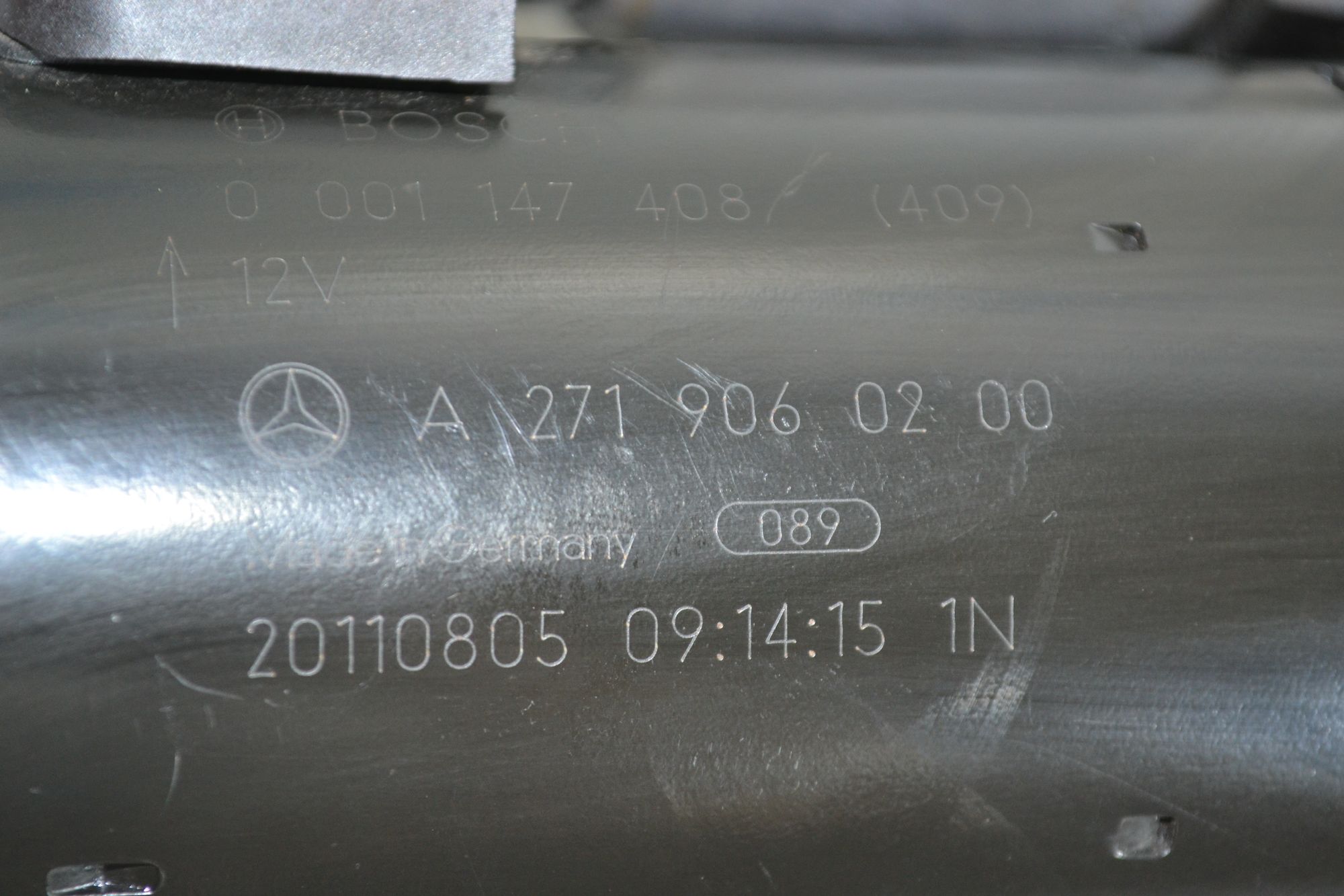 Стартер оригинал Mercedes W204/W207/W212 M271 из Японии, 4900 рублей, Кореновск