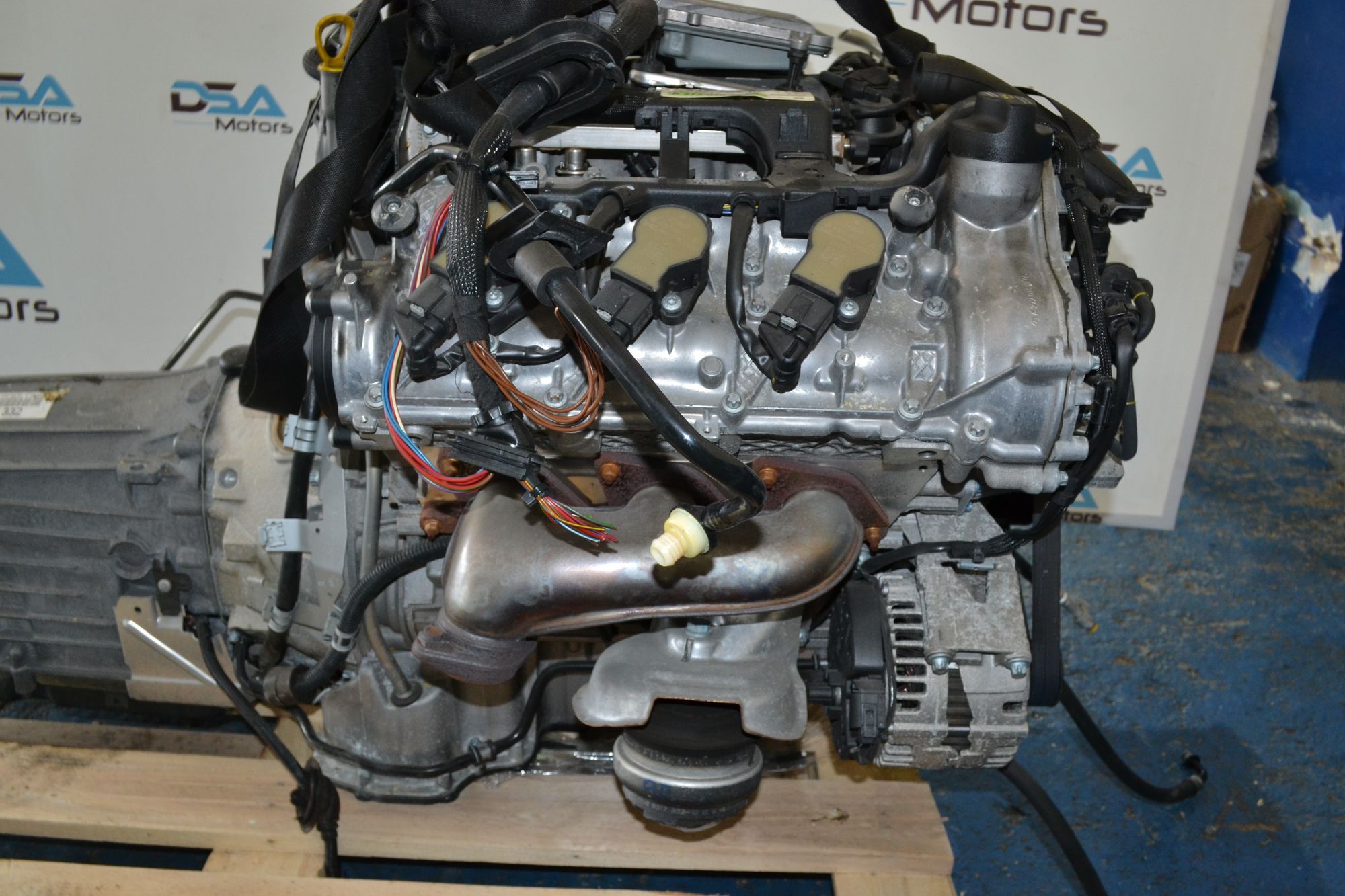 Двигатель в сборе с АКПП M272.943 Mercedes W204/W211/W212/W221/W209 28 т.км из Японии, 339000 рублей, Кореновск