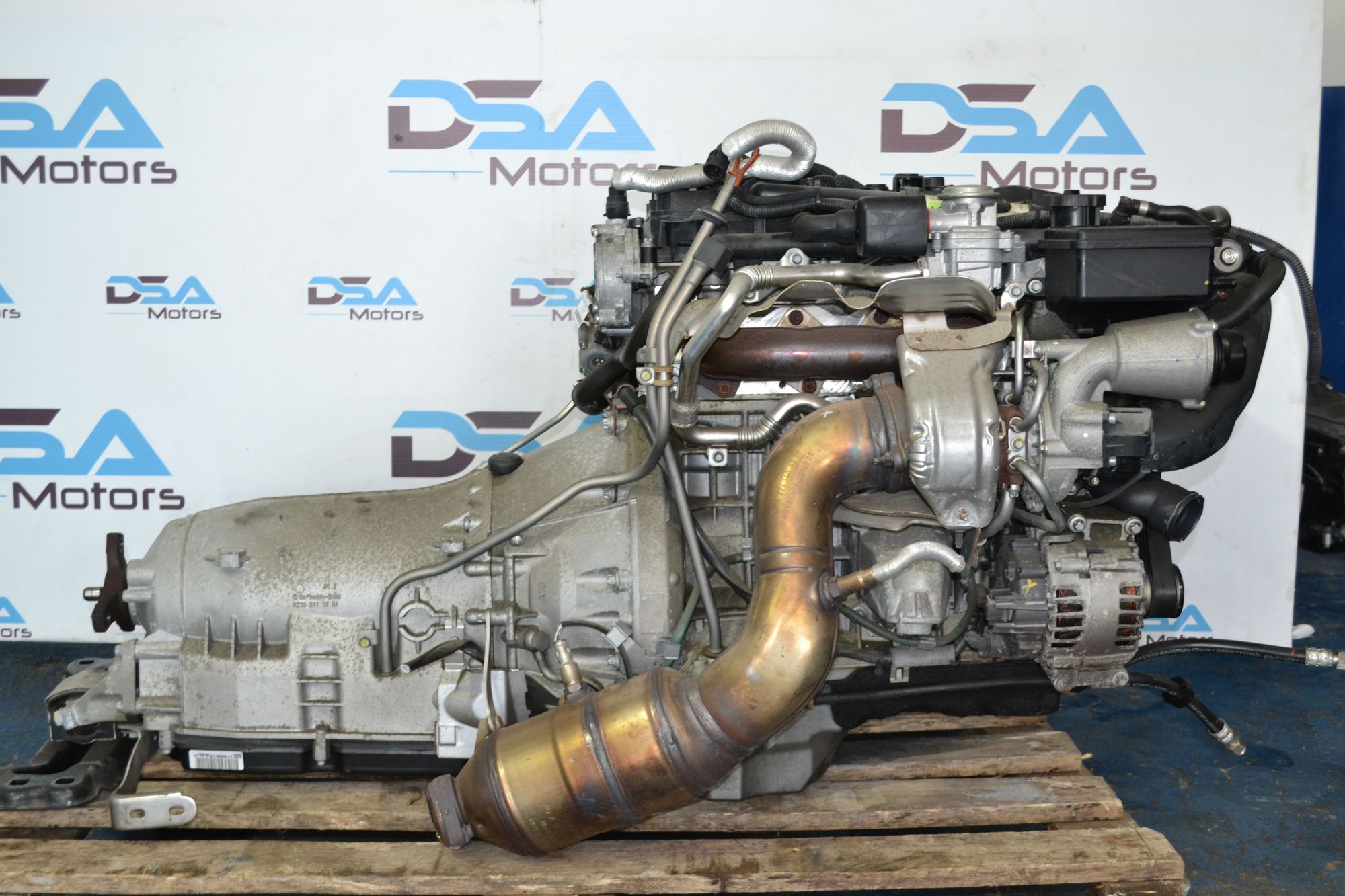 Двигатель M271.860 с навесным и АКПП Mercedes W204/W207/W212 39 т.км из Японии, 460000 рублей, Кореновск