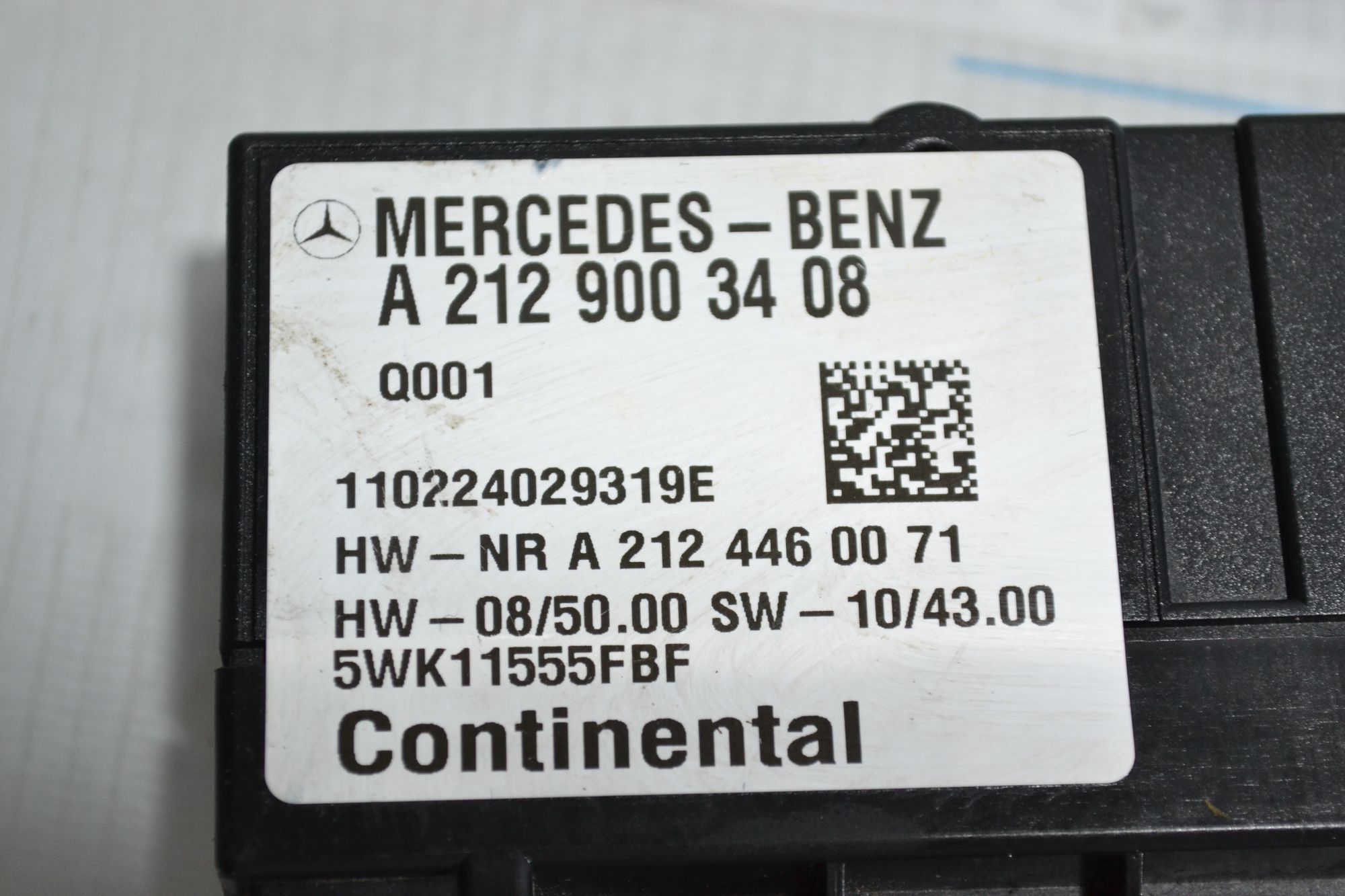 Блок управления топливным насосом оригинал Mercedes W204/W212 из Японии, 3900 рублей, Кореновск