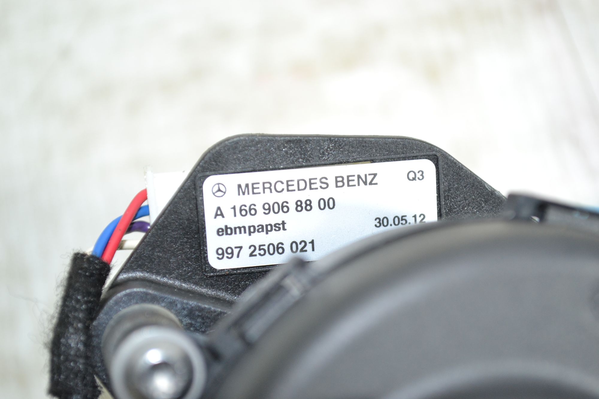Вентилятор приборной панели оригинал  Mercedes GLE W166 из Японии, 1400 рублей, Кореновск