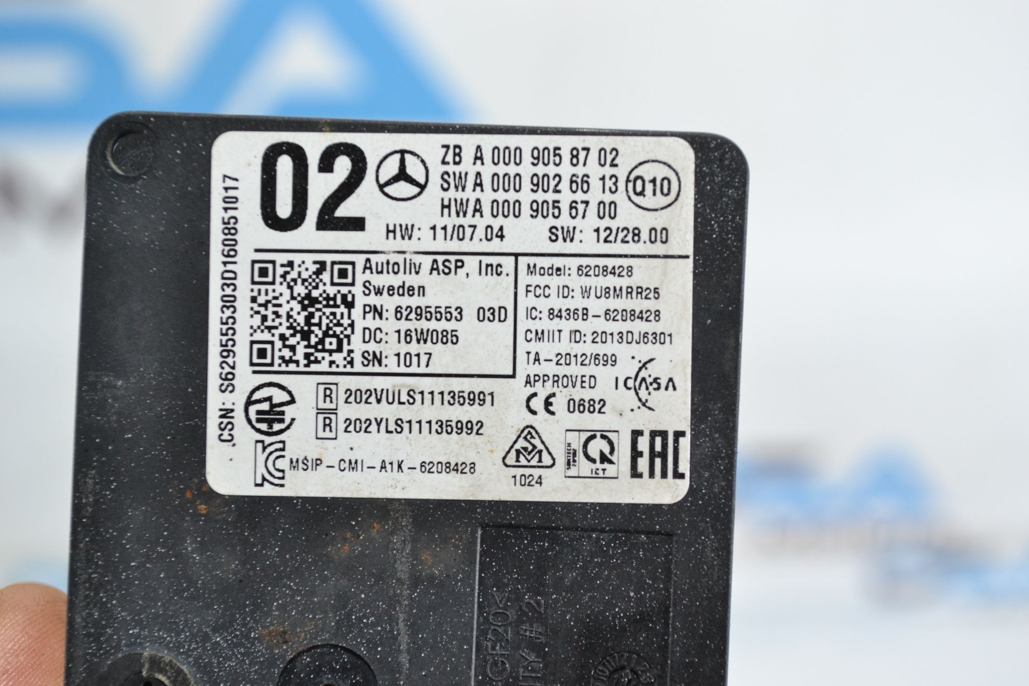 Радарный датчик оригинал Mercedes W212/W218/W222/W205/W217/W166 из Японии, 13900 рублей, Кореновск