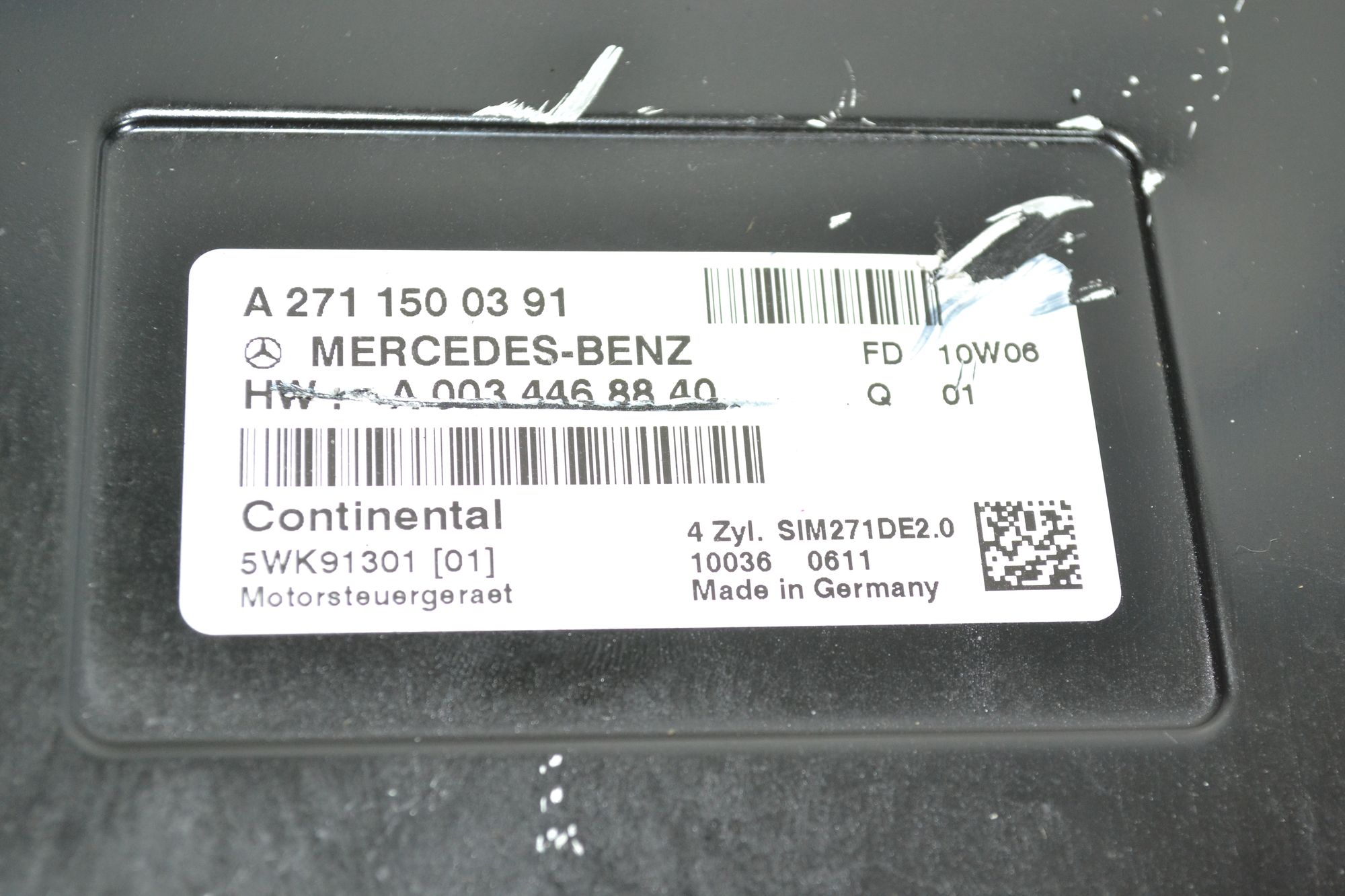 Блок управления двигателем оригинал M271 Mercedes W204/W207/W212 из Японии, 15900 рублей, Кореновск