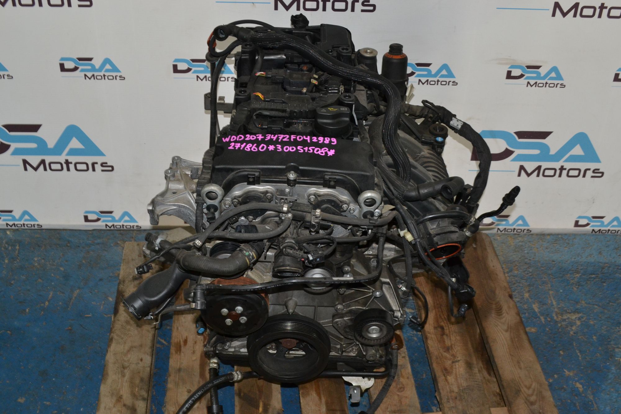 Двигатель M271.860 Mercedes W204/W207/W212 52 т.км из Японии, 285000 рублей, Кореновск