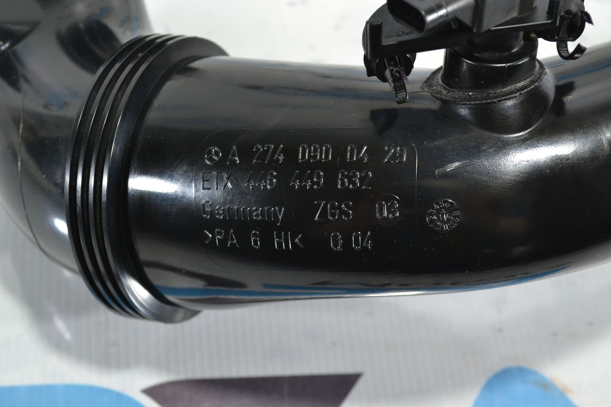 Патрубок воздушного фильтра Mercedes W212/W204/W205/W207 двиг. M274 из Японии, 5900 рублей, Кореновск