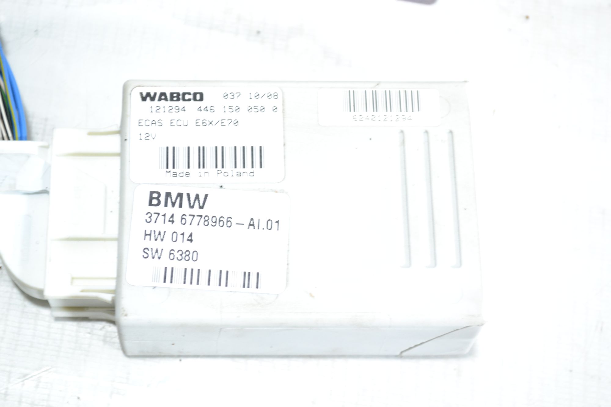 Блок управления подвеской оригинал BMW X5 E70/E71/E72 из Японии, 2900 рублей, Кореновск