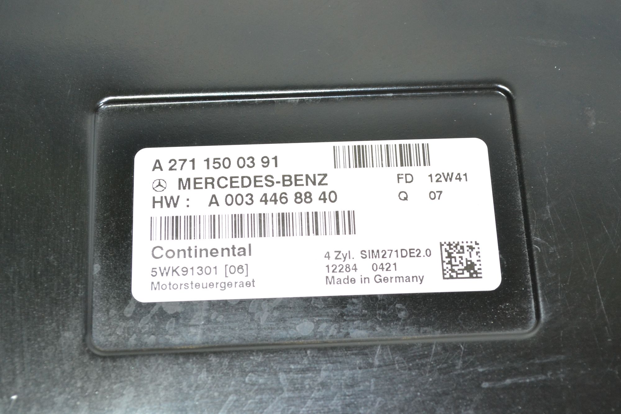 Блок управления двигателем оригинал M271 Mercedes W204/W207/W212 из Японии, 15900 рублей, Кореновск