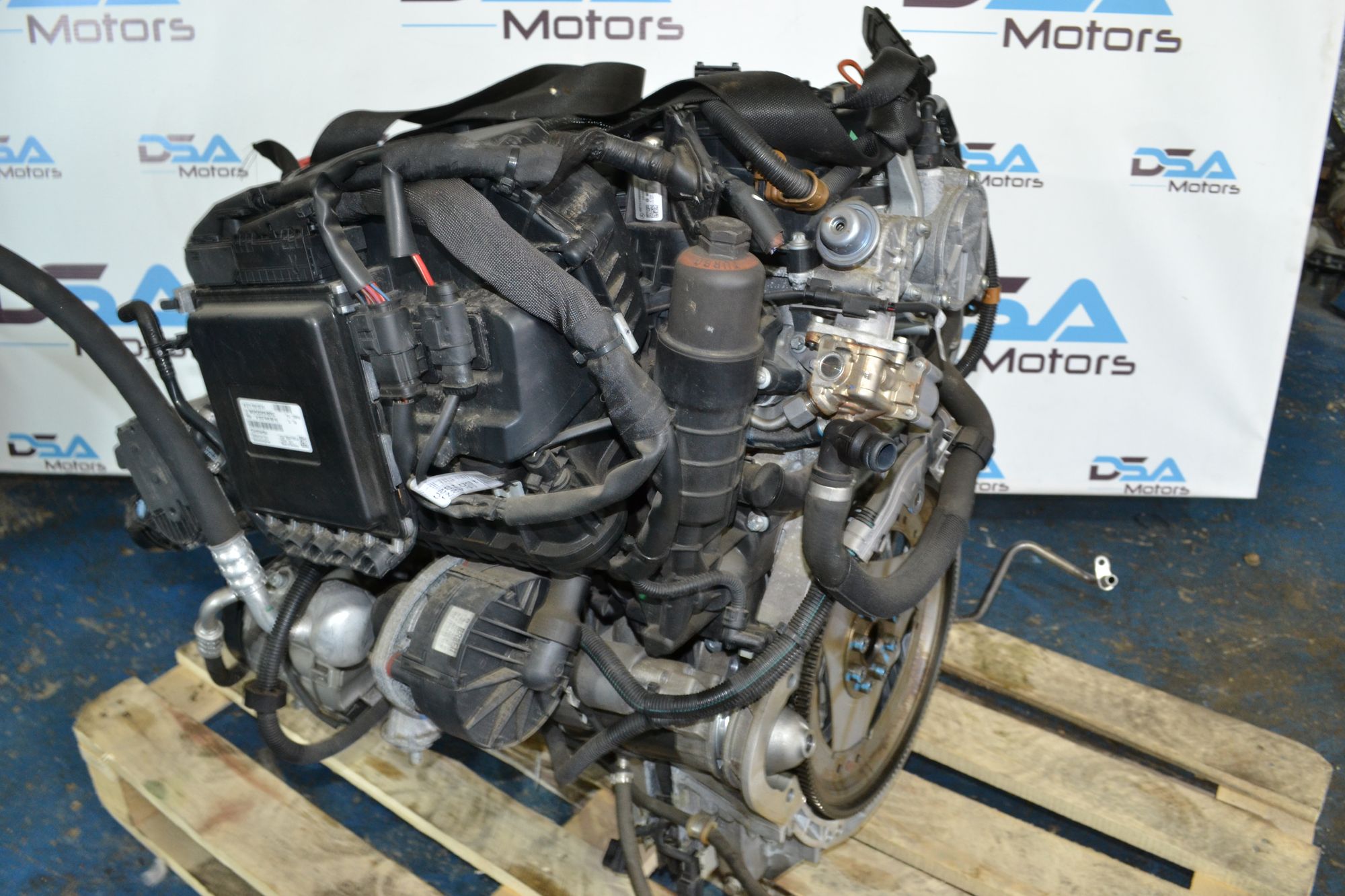 Двигатель в сборе с навесным M271.820 Mercedes W204 36 т.км из Японии, 390000 рублей, Кореновск