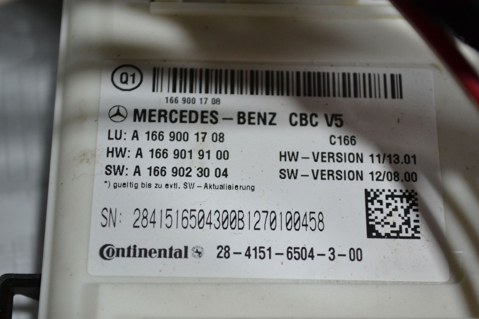 Блок SAM передний Mercedes W166/W292 из Японии, 4900 рублей, Кореновск