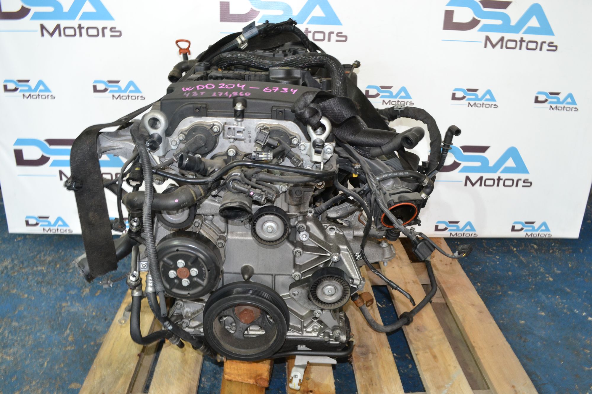 Двигатель M271.860 Mercedes W204/W207/W212 42 т.км из Японии, 310000 рублей, Кореновск