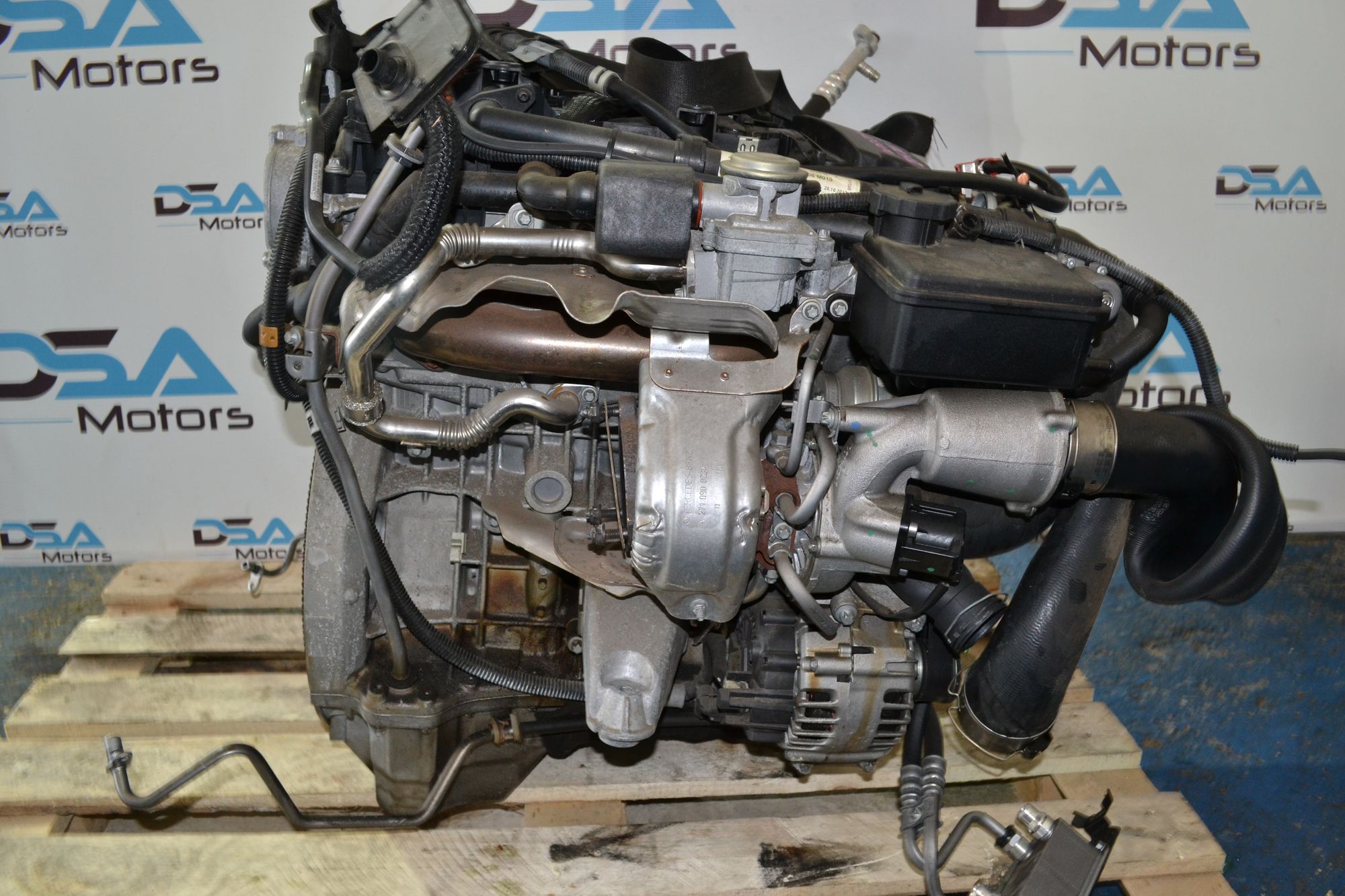 Двигатель в сборе с навесным M271.820 Mercedes W204 36 т.км из Японии, 390000 рублей, Кореновск
