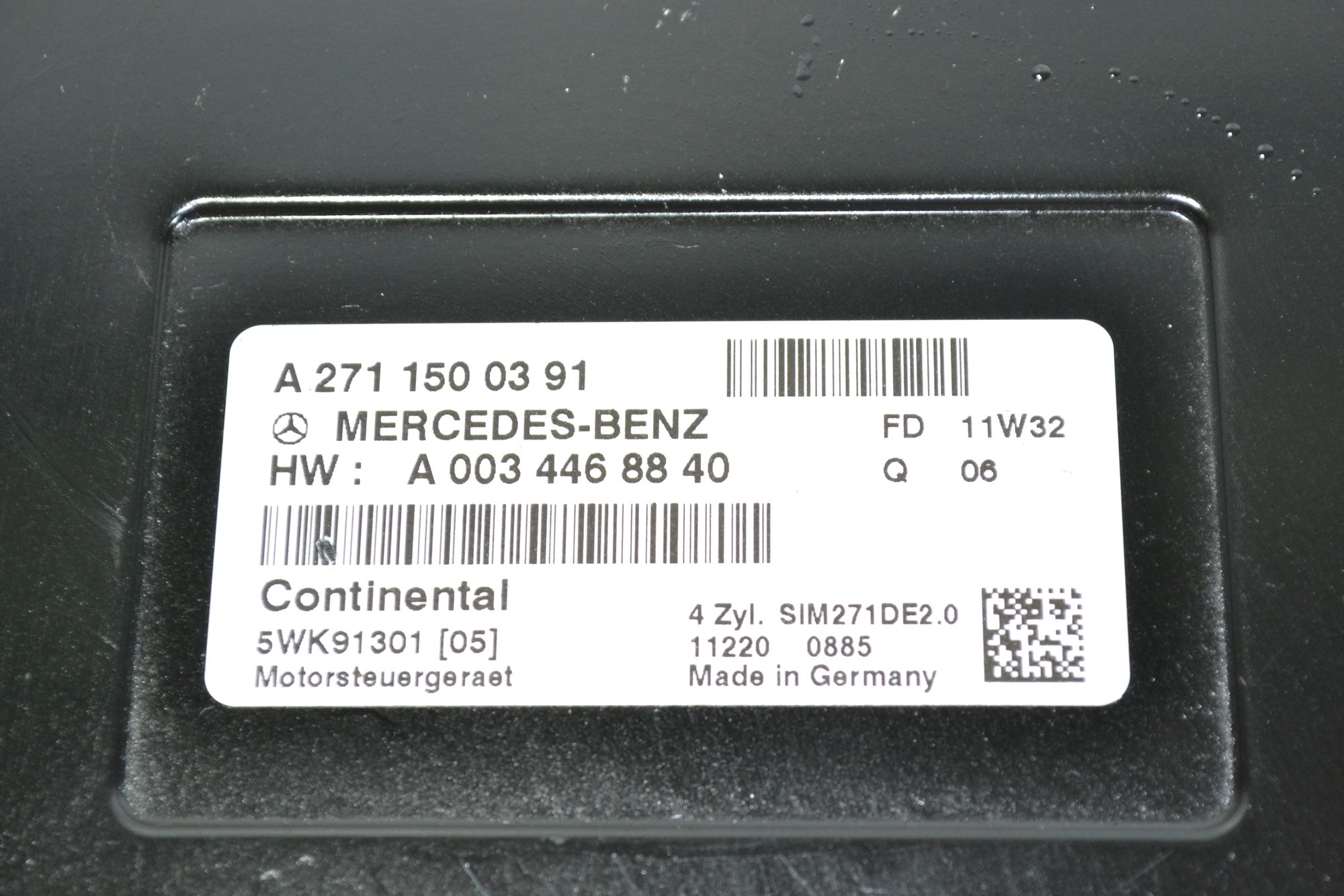 Блок управления двигателем оригинал M271 Mercedes W204/W207/W212 из Японии, 15900 рублей, Кореновск