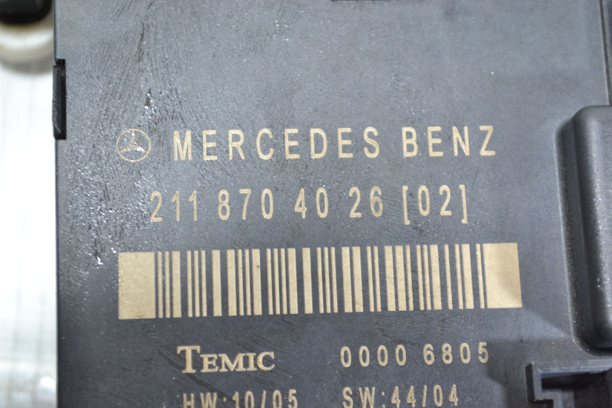 Блок комфорта двери левый оригинал Mercedes W211 из Японии, 900 рублей, Кореновск
