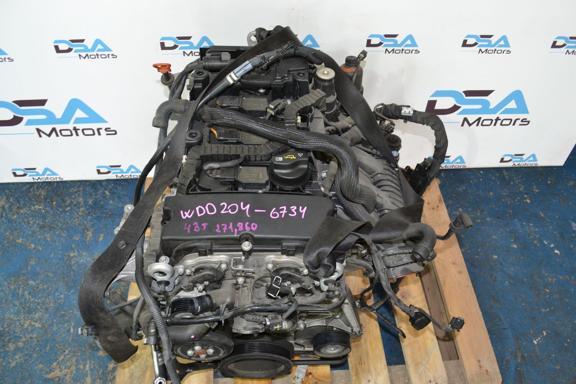 Двигатель M271.860 Mercedes W204/W207/W212 42 т.км из Японии, 310000 рублей, Кореновск