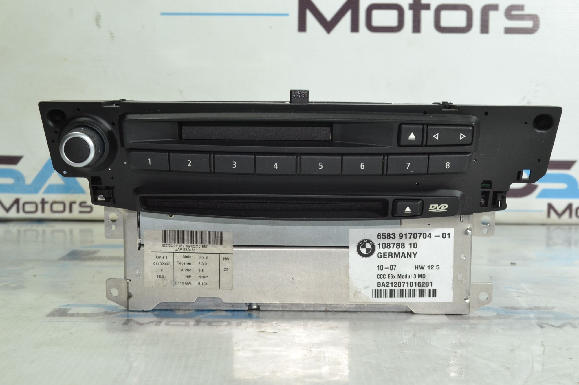 Блок мультимедиа ССС оригинал BMW 5 E60/E61 из Японии., 13900 рублей, Кореновск