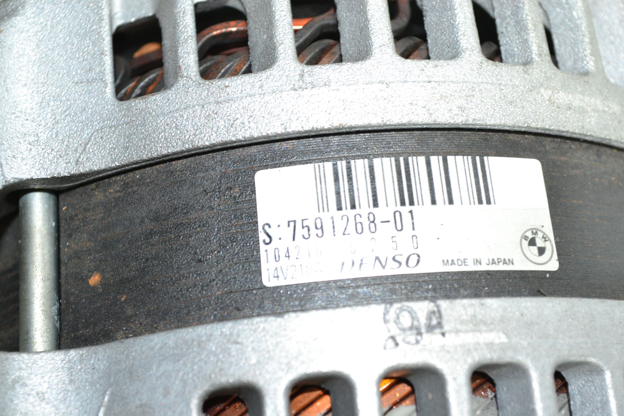 Генератор оригинал BMW 5 F10/F01/F25 из Японии, 15900 рублей, Кореновск