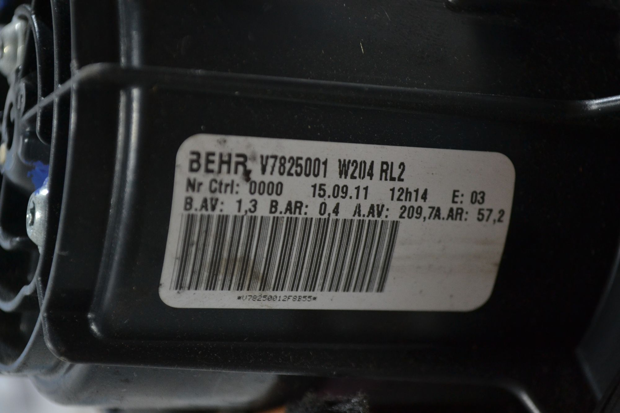Моторчик отопителя оригинал Mercedes C W204/W218/W212 из Японии, 5900 рублей, Кореновск