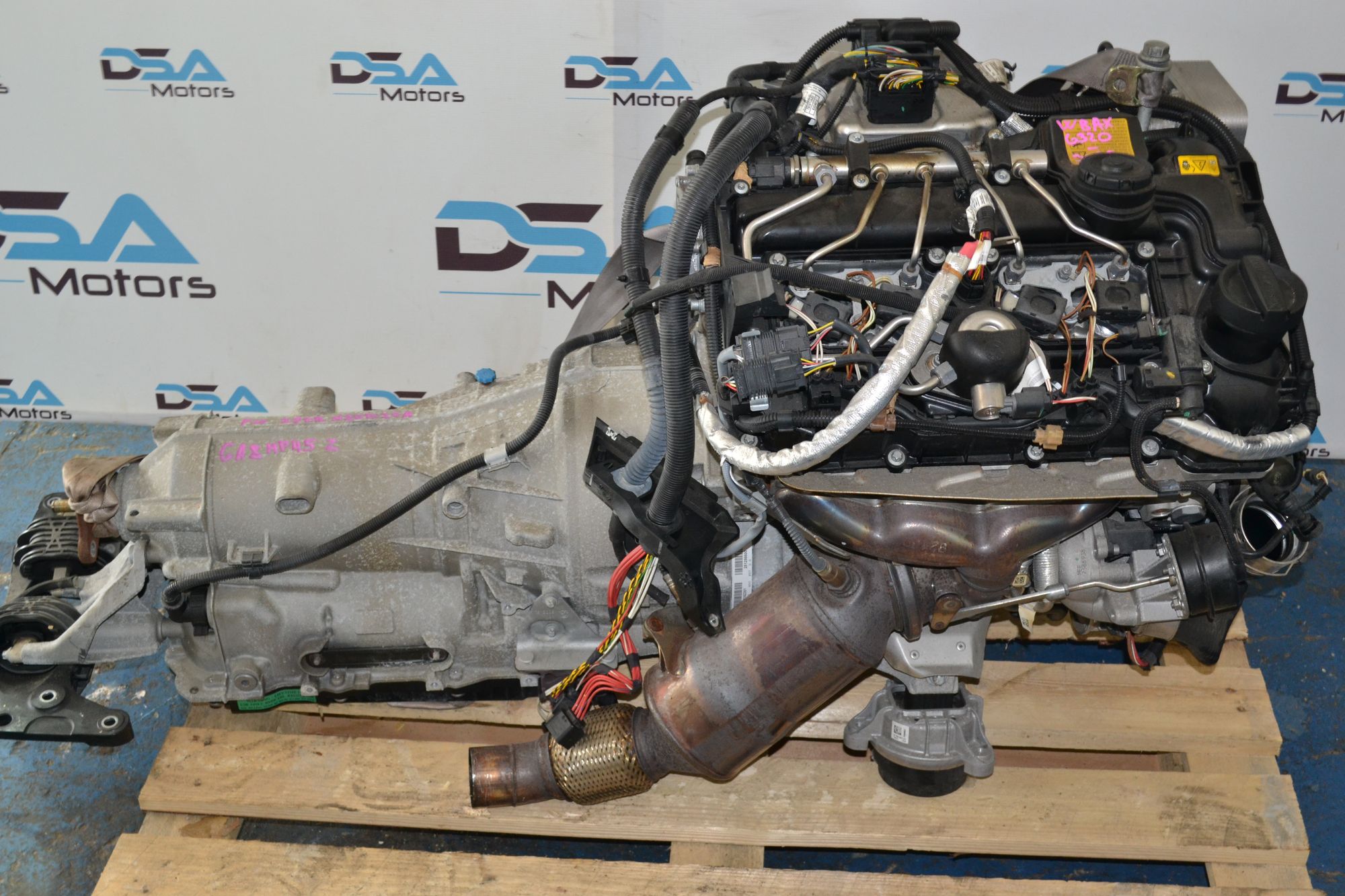 Двигатель с навесным N20B20A + АКПП идеал BMW 5 F10 27т.км из Японии, 450000 рублей, Кореновск