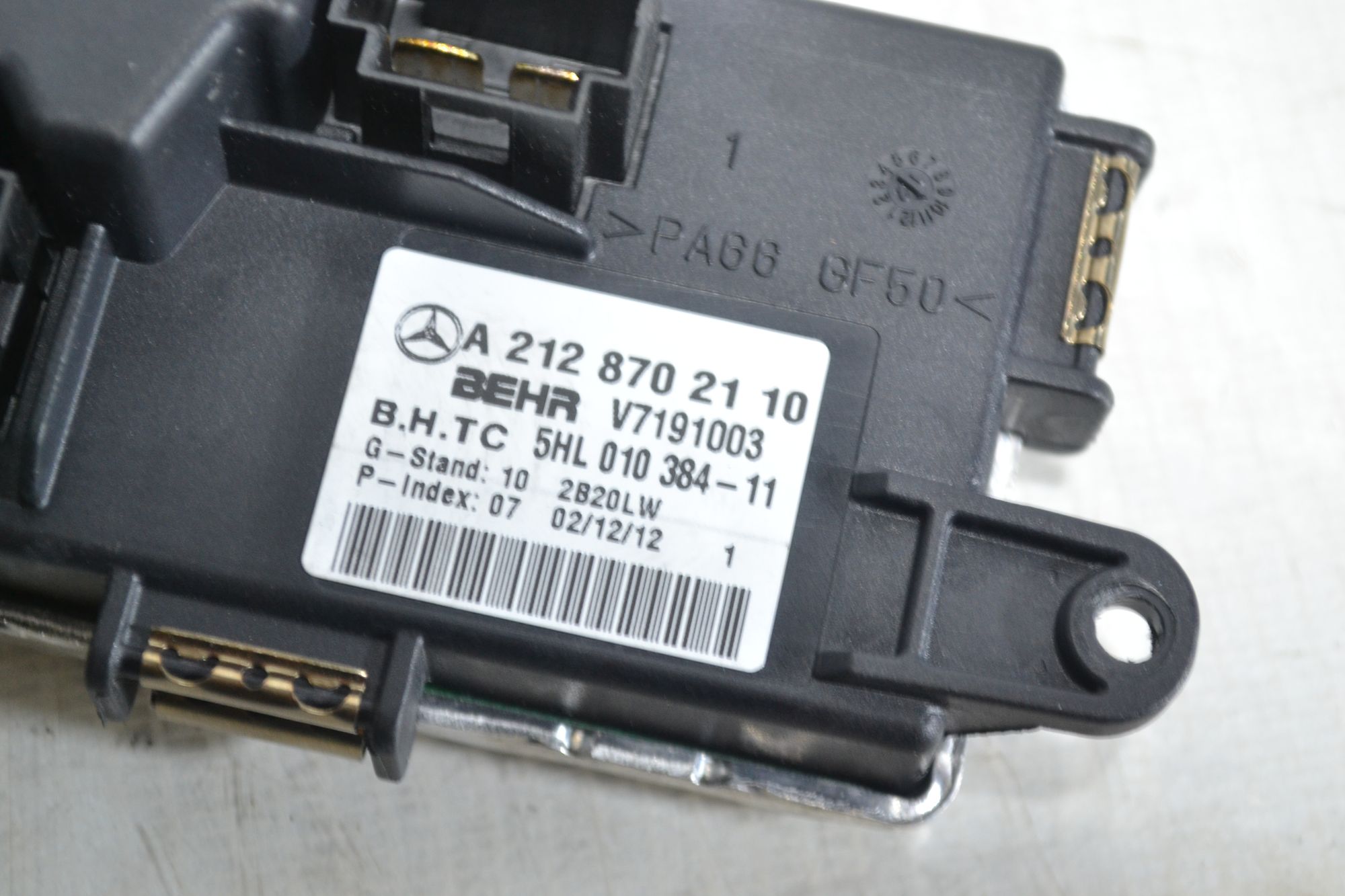 Резистор печки оригинал Mercedes W204 из Японии, 1900 рублей, Кореновск