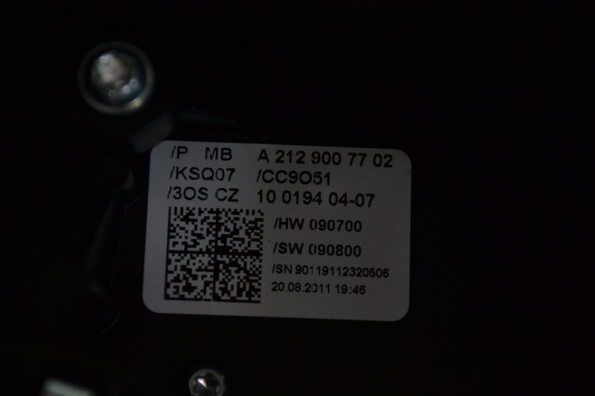 Блок подрулевых переключателей MRM Mercedes W207/W212 оригинал, 14900 рублей, Кореновск